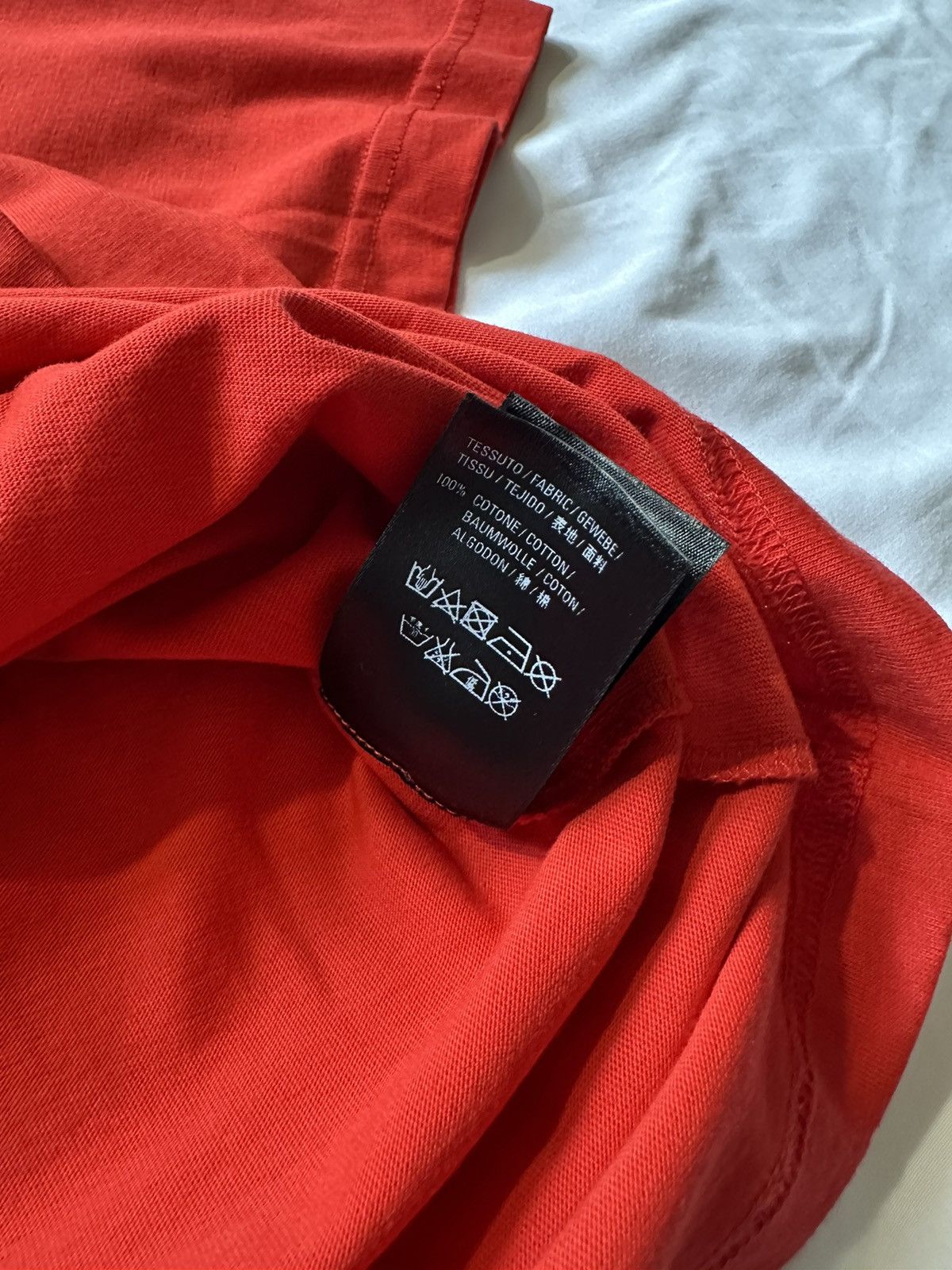 Balenciaga Red 2017 Balenciaga Campaign Tee - XS Size US XL / EU 56 / 4 - 6 Thumbnail