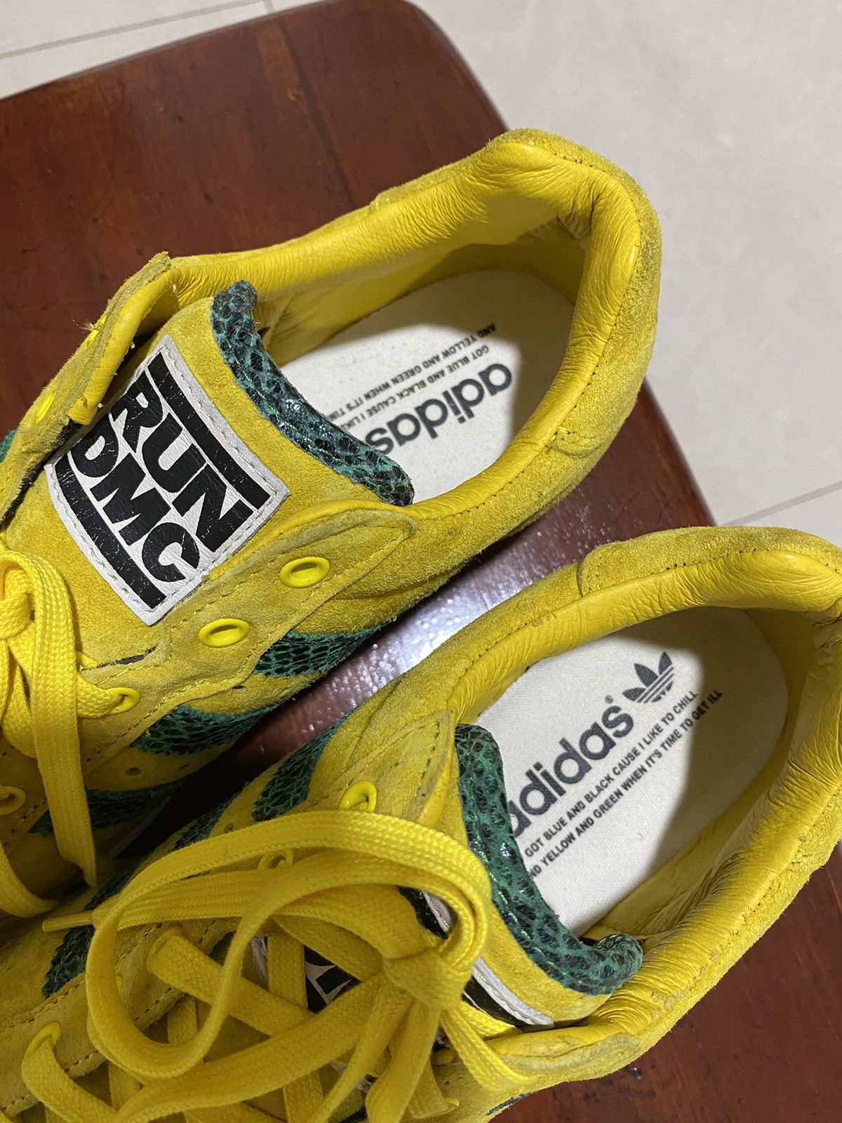 Adidas × RUN DMC Vintage 80s Adidas Ultra Star x Run DMC Size US 6.5 / EU 39-40 - 7 Thumbnail