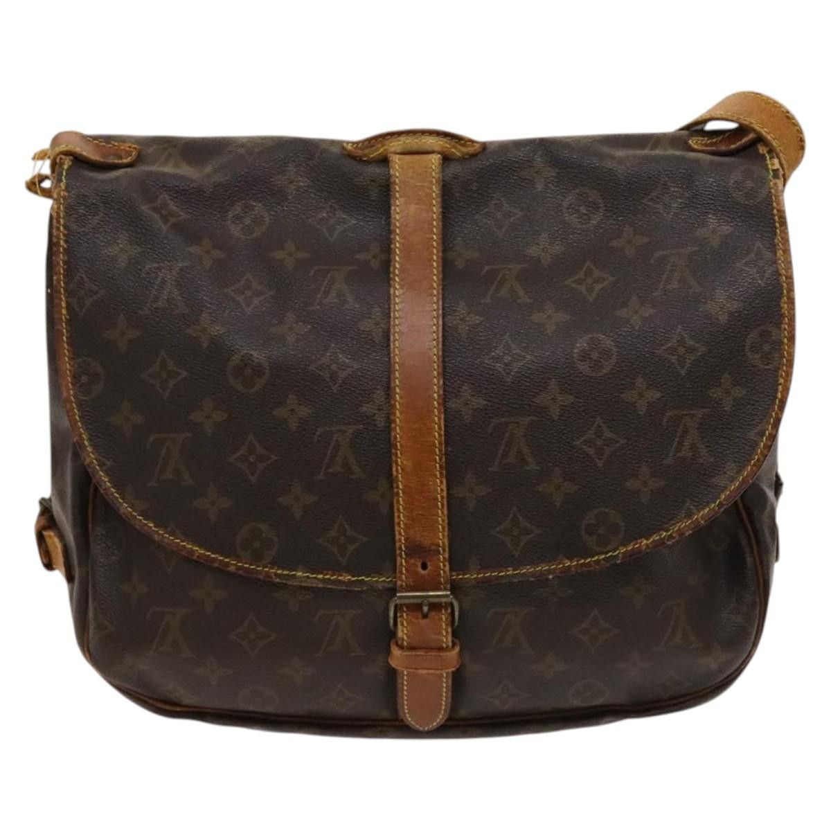 Louis Vuitton LOUIS VUITTON Monogram Saumur 35 Shoulder Bag M42254 Size ONE SIZE - 3 Thumbnail