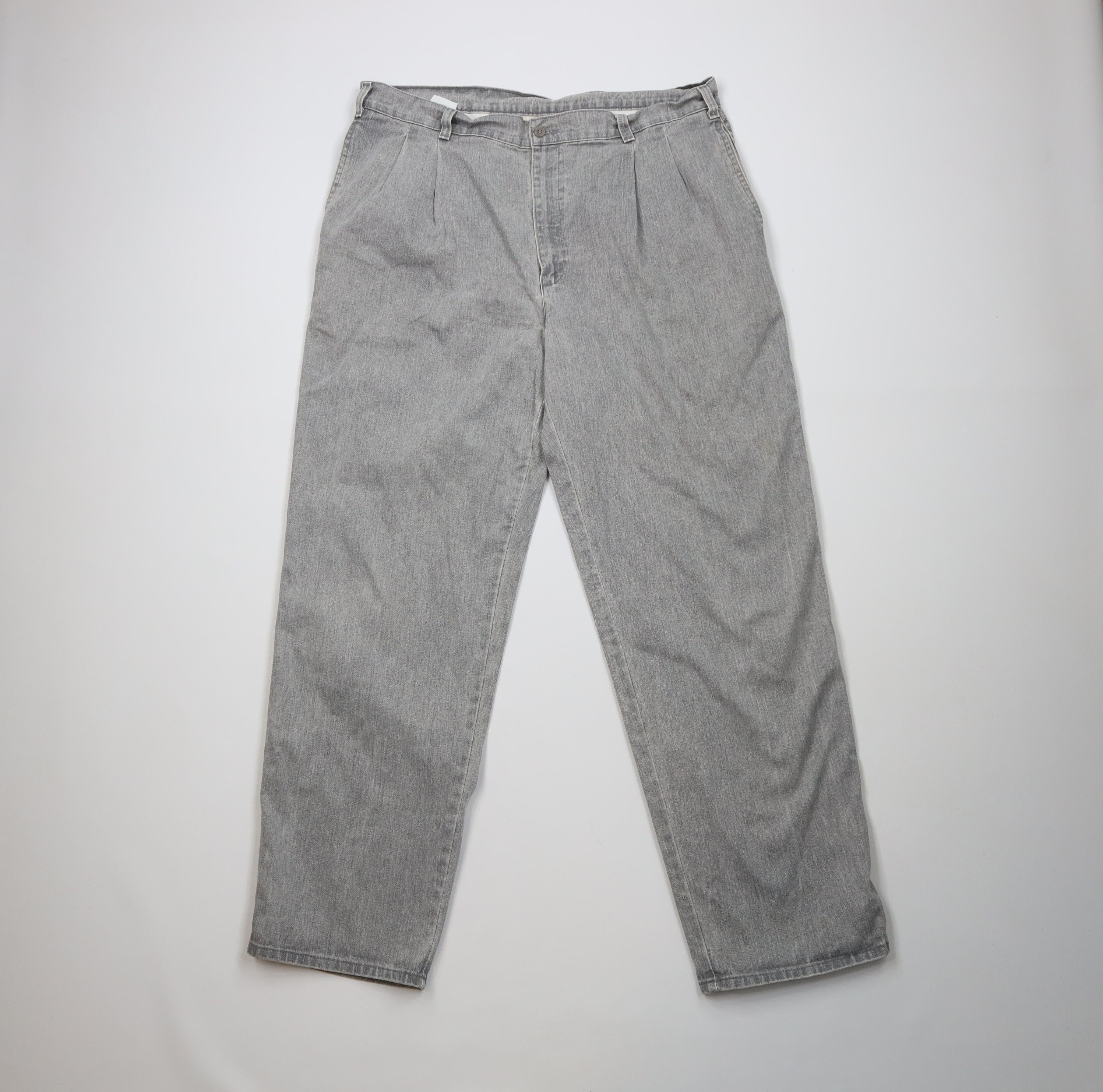Vintage Vintage 90s Streetwear Relaxed Fit Wide Leg Jeans USA Size US 38 / EU 54 - 1 Thumbnail