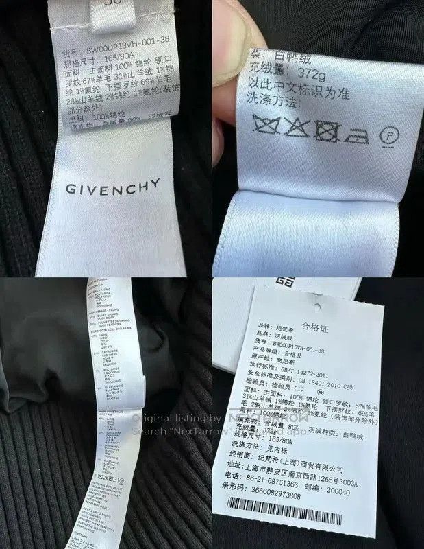 Givenchy Givenchy Black Polyester Women's Down Jacket . Size M / US 6-8 / IT 42-44 - 7 Thumbnail