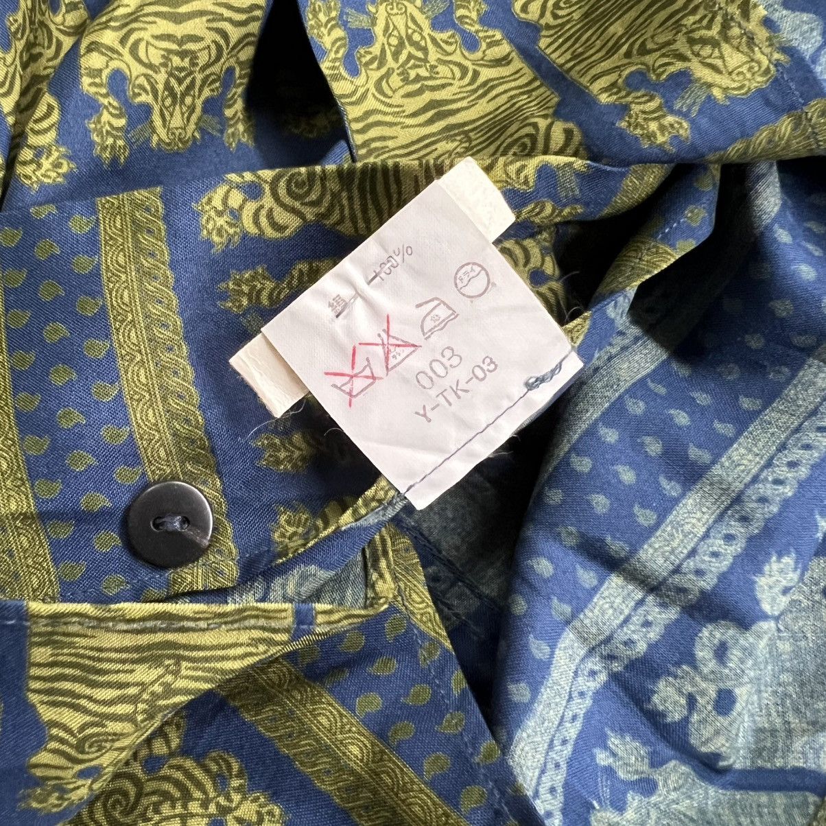 Christian Dior Monsieur Vintage 90s Christian Dior Pattern Long Sleeve Shirt Size US XL / EU 56 / 4 - 6 Thumbnail