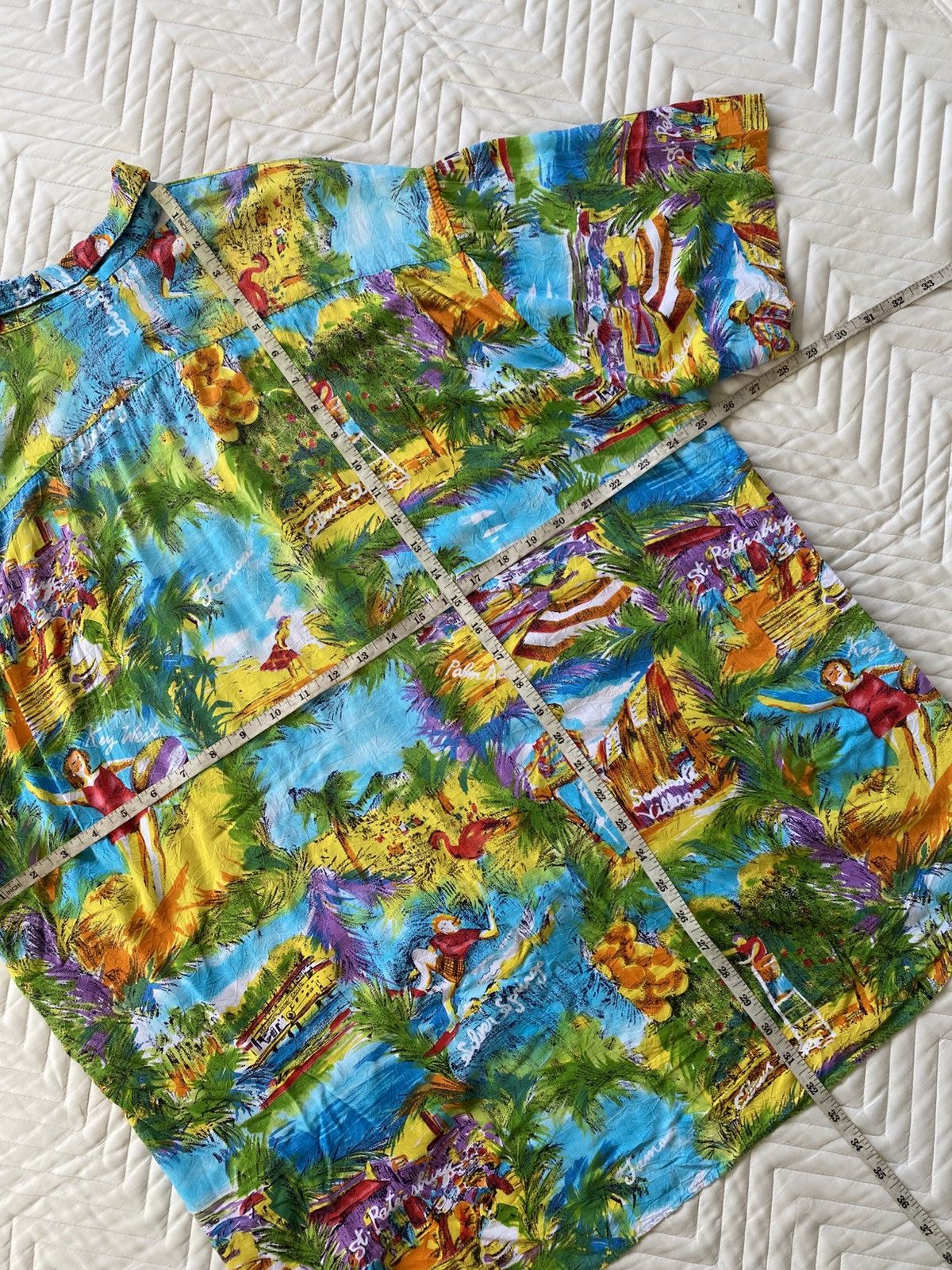 Jams World 🌴 Vintage 80s Jams World Hawaiian Shirt Size US XL / EU 56 / 4 - 5 Thumbnail