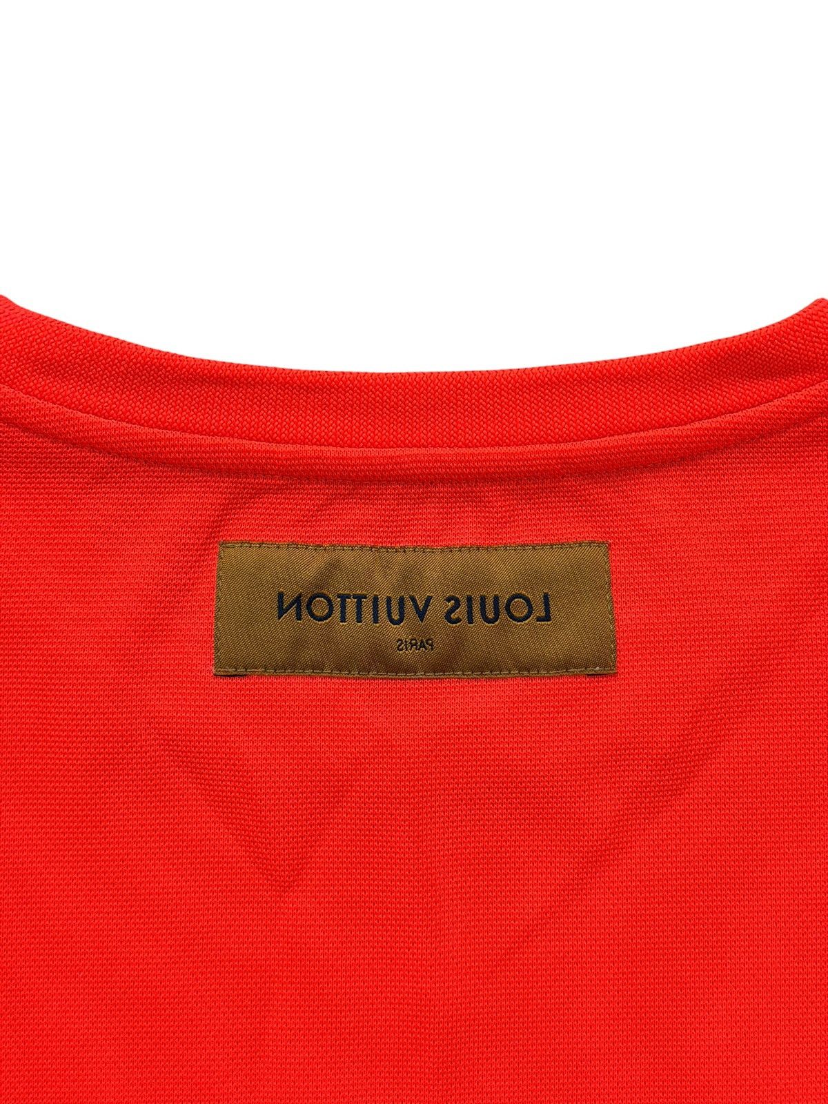Louis Vuitton Louis Vuitton Orange Vegetal Lace Embroidered Tee Size US L / EU 52-54 / 3 - 4 Thumbnail