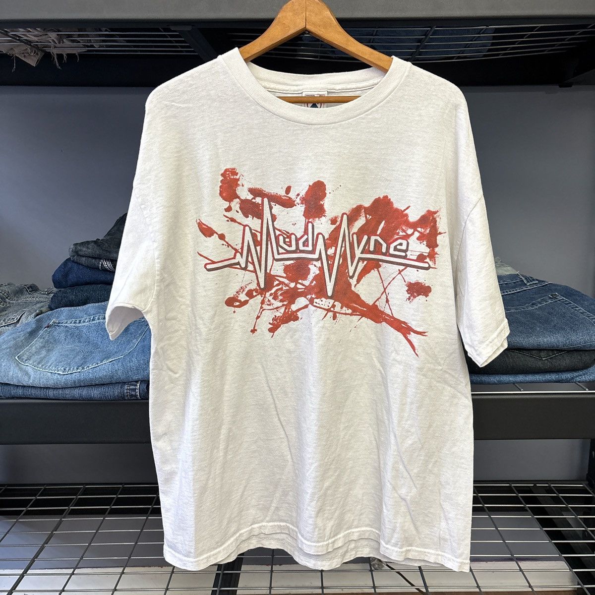 Y2K 2001 Bloody Butcher Mudvayne Band Tee RARE