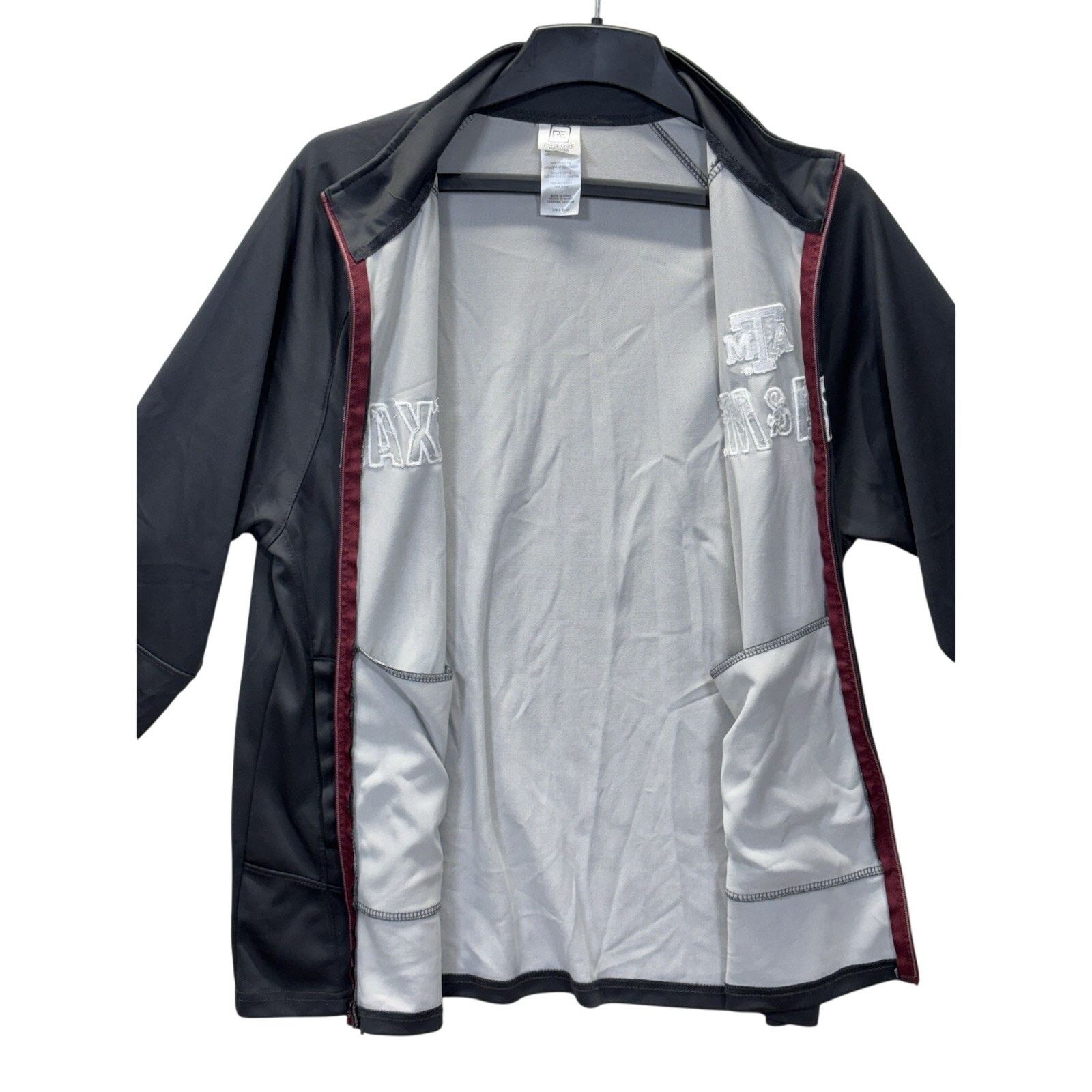 The Unbranded Brand Texas A&M Aggies Full Zip Jacket Men’s LG Gray Polyester Size US L / EU 52-54 / 3 - 5 Thumbnail