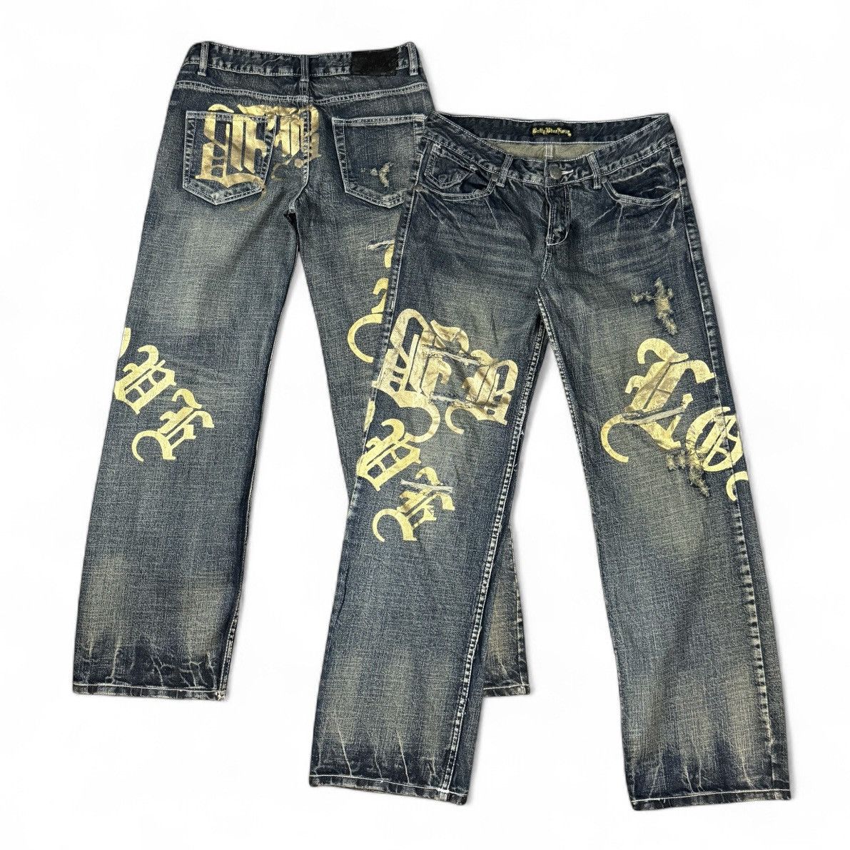 🔥🇯🇵 Vintage Japanese Seditionaries Betty Blue Love Pants