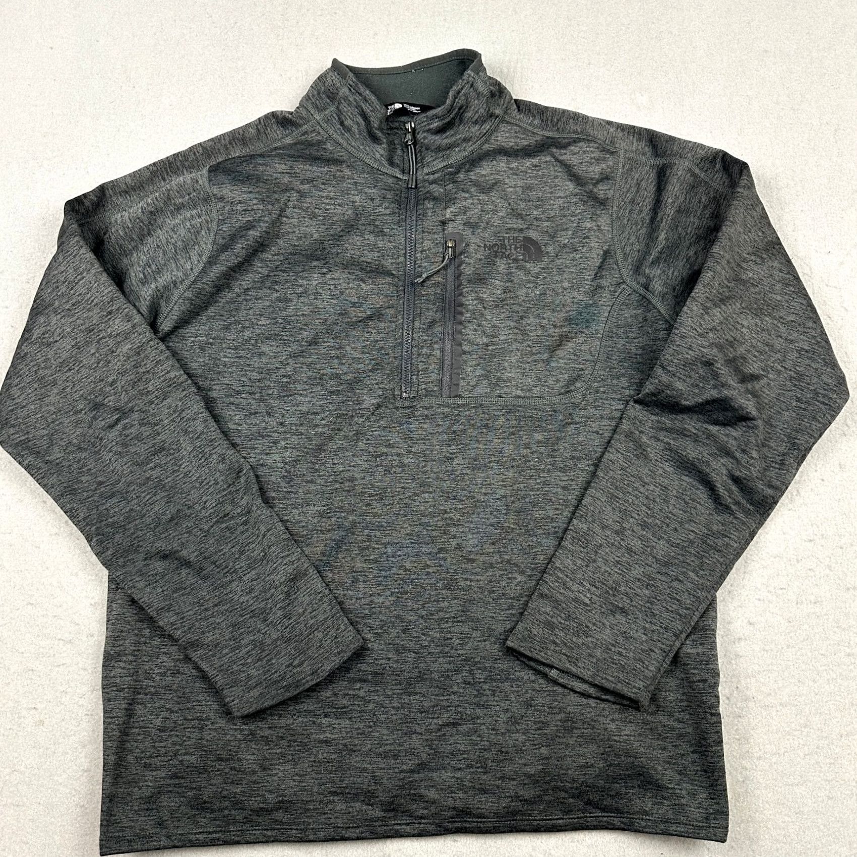 The North Face The North Face Jacket Men Medium Black 1/4 Zip Fleece Pullover M Size US M / EU 48-50 / 2 - 2 Thumbnail