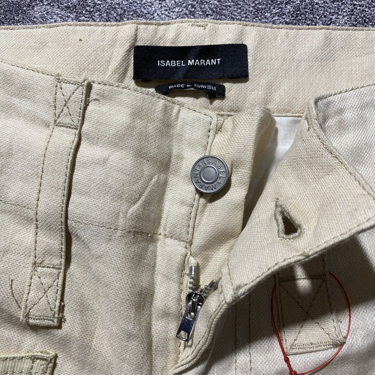 Isabel Marant × Isabel Marant Etoile ISABEL MARANT VERNA LINEN SHORTS Size 31" - 4 Thumbnail