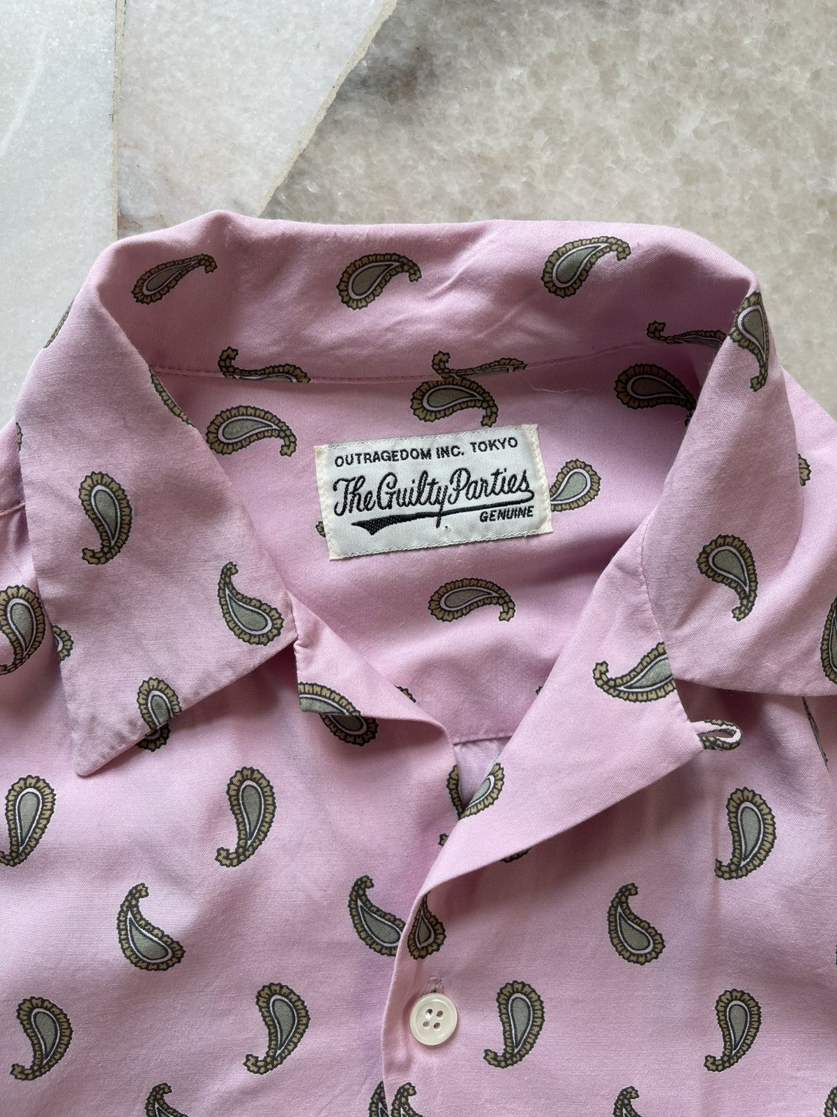 Wacko Maria Wacko Maria 100% Rayon Bandana Shirt Size US L / EU 52-54 / 3 - 9 Thumbnail