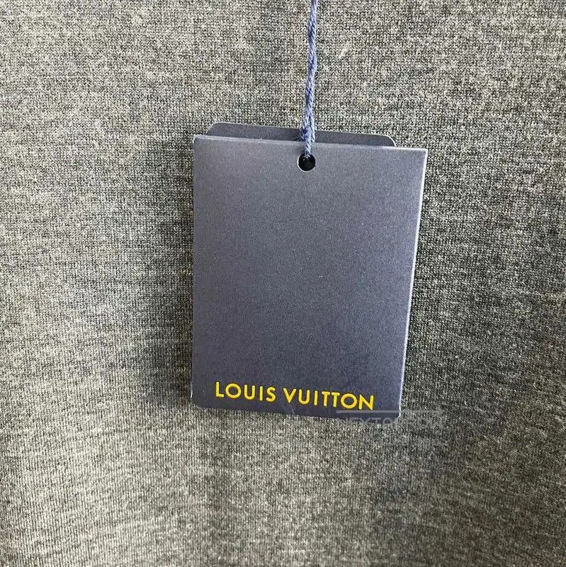 Louis Vuitton Louis Vuitton Grey Wool Women's Dress . Size S / US 4 / IT 40 - 4 Thumbnail