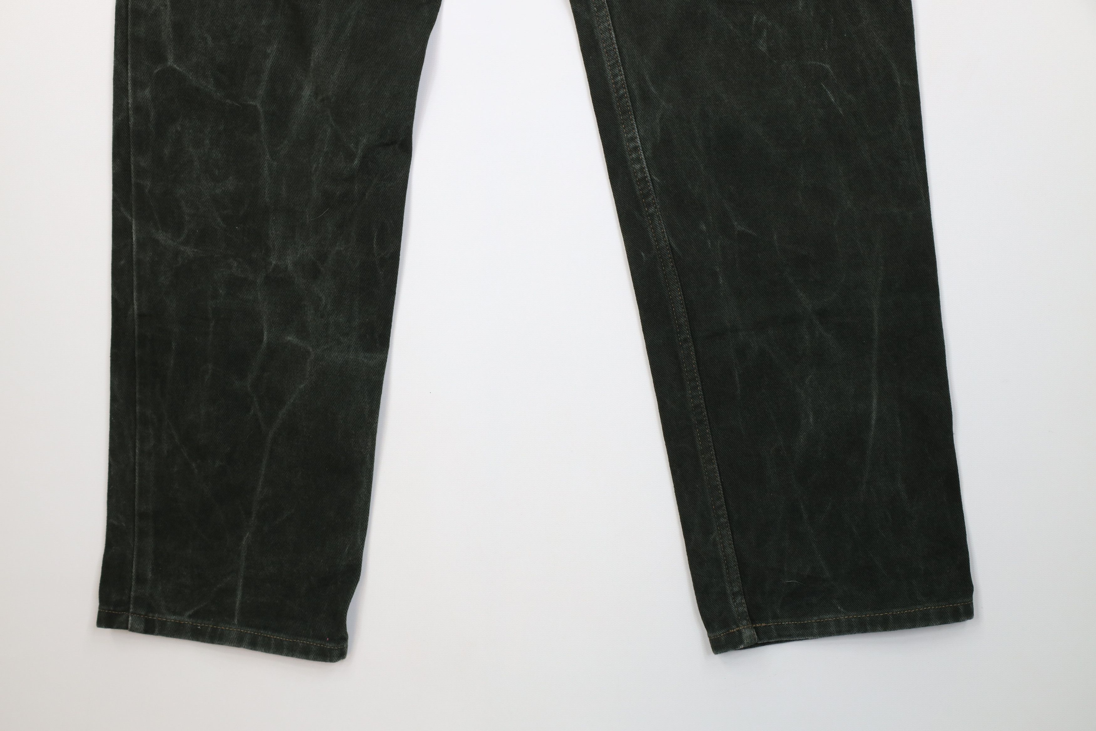 Gap Vintage 90s Gap Baggy Loose Fit Denim Jeans Green Cotton Size US 30 / EU 46 - 12 Thumbnail