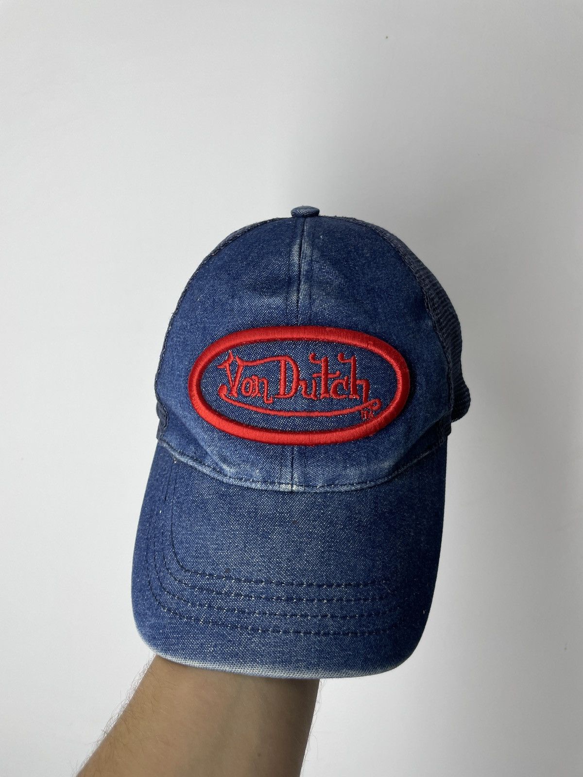 Vintage × Von Dutch Vintage denim Von Dutch cap Size ONE SIZE - 1 Thumbnail