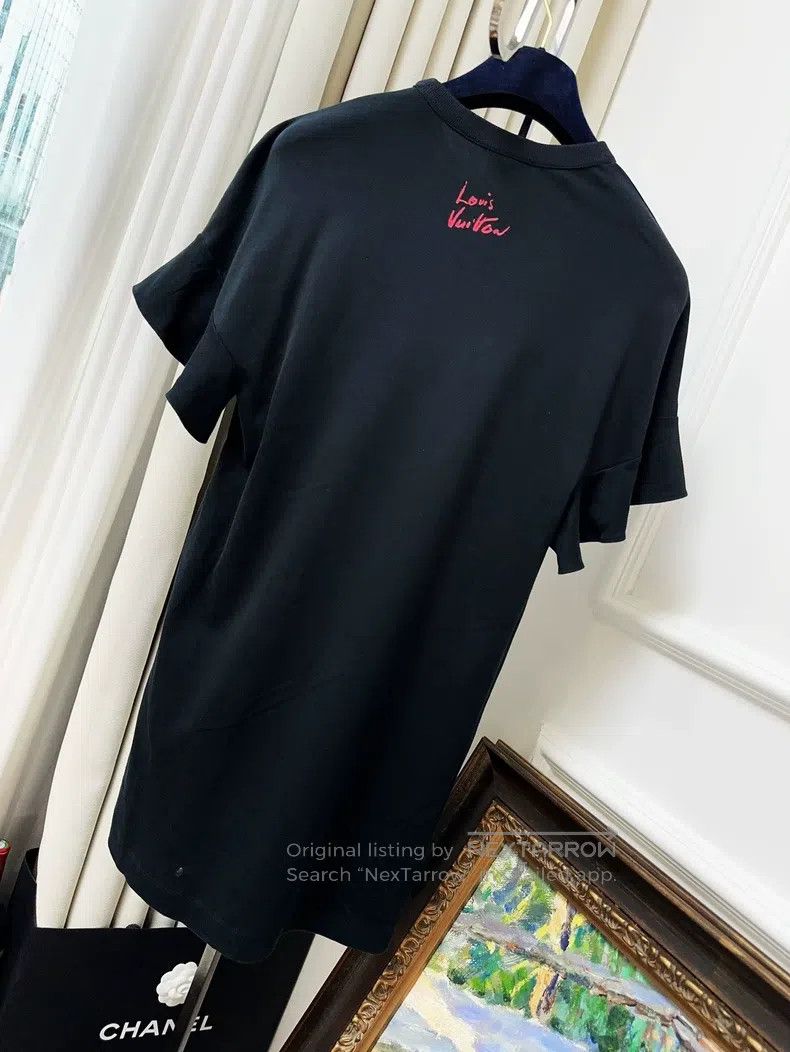 Louis Vuitton Louis Vuitton Neon Urban Print Lotus Leaf T-Shirt Short Sl Size XS / US 0-2 / IT 36-38 - 2 Thumbnail