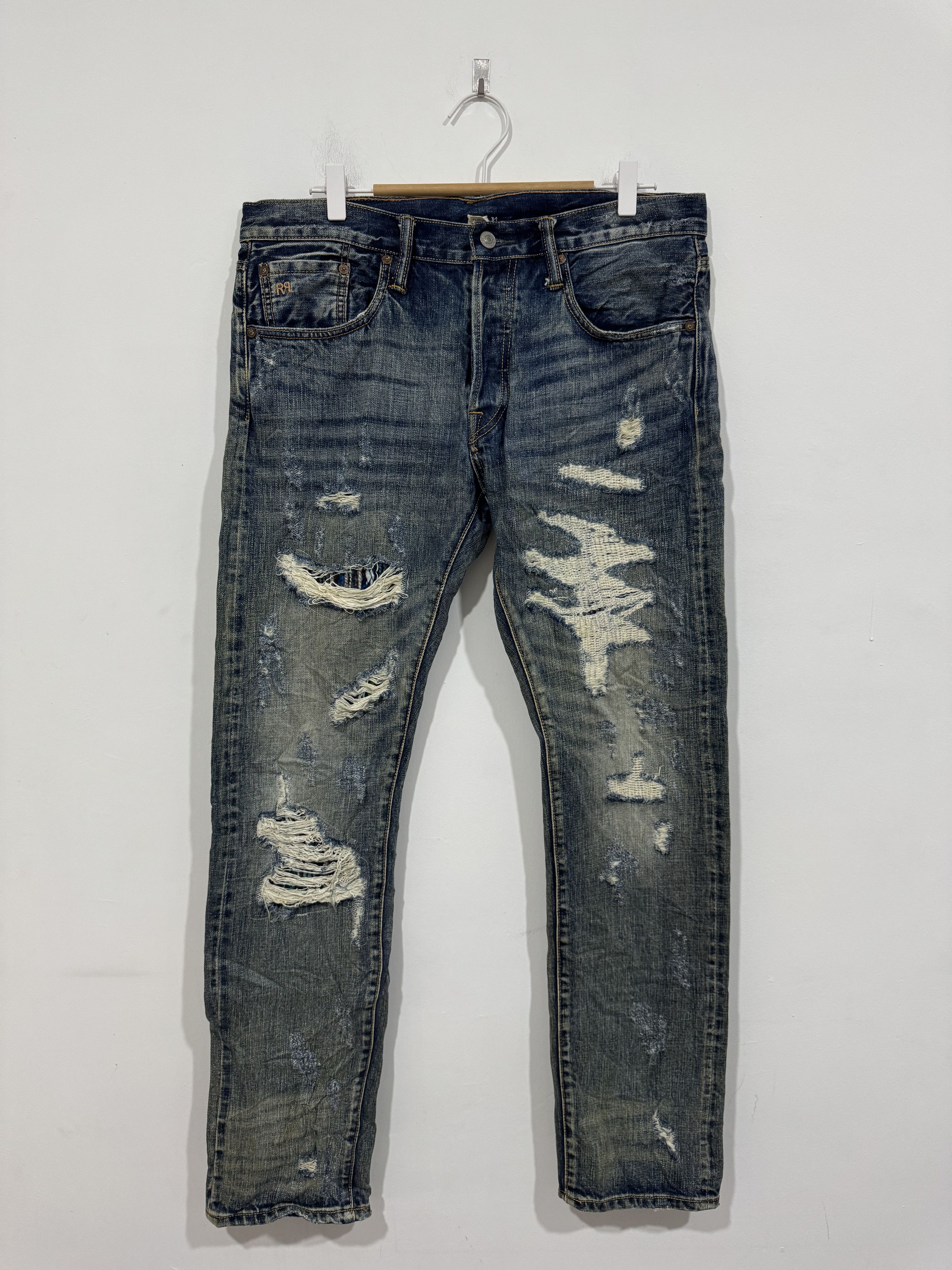 RRL Ralph Lauren RRL Ralph Lauren Selvedge Jeans Size US 33 - 1 Thumbnail