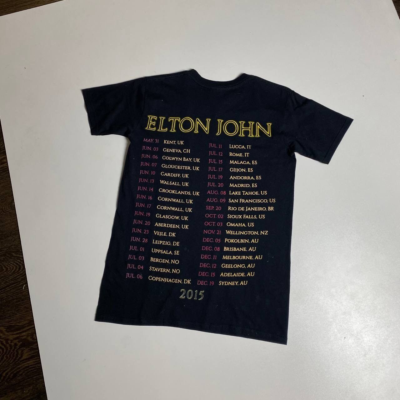 Band Tees Elton John tour T-shirt Size:S Size US S / EU 44-46 / 1 - 2 Thumbnail
