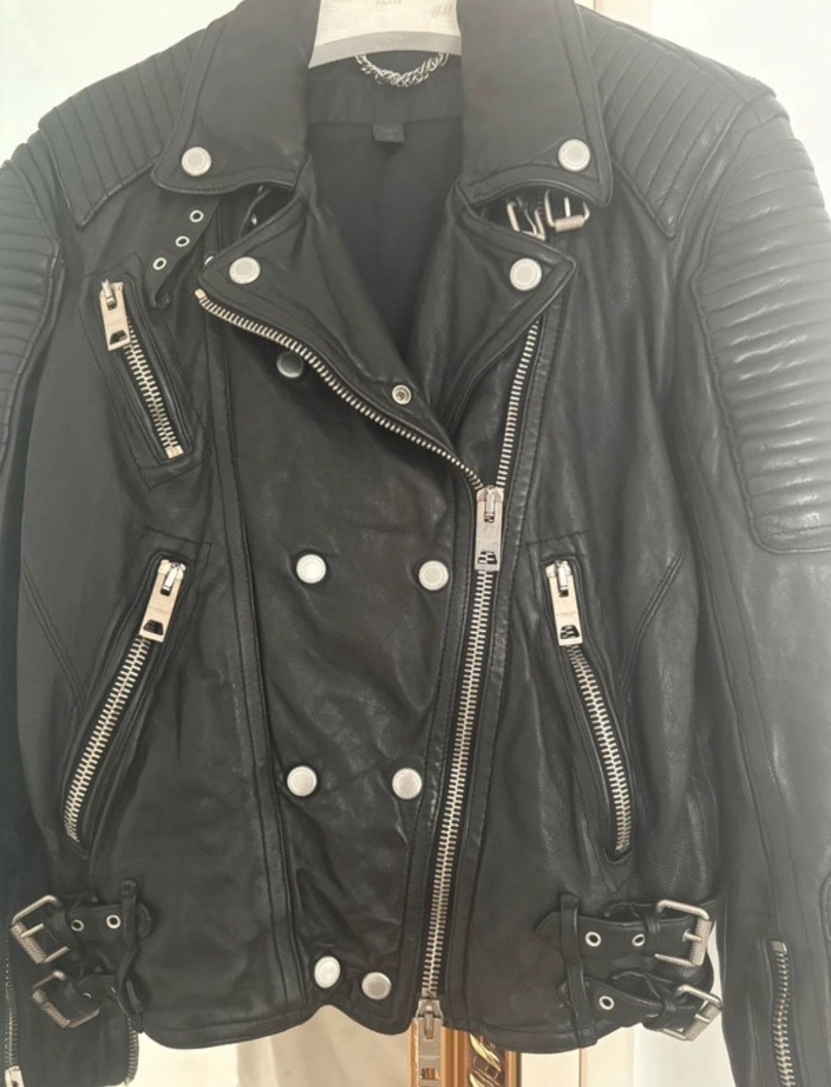 Burberry Prorsum RARE PRORSUM LEATHER BIKER JACKET Size M / US 6-8 / IT 42-44 - 3 Thumbnail