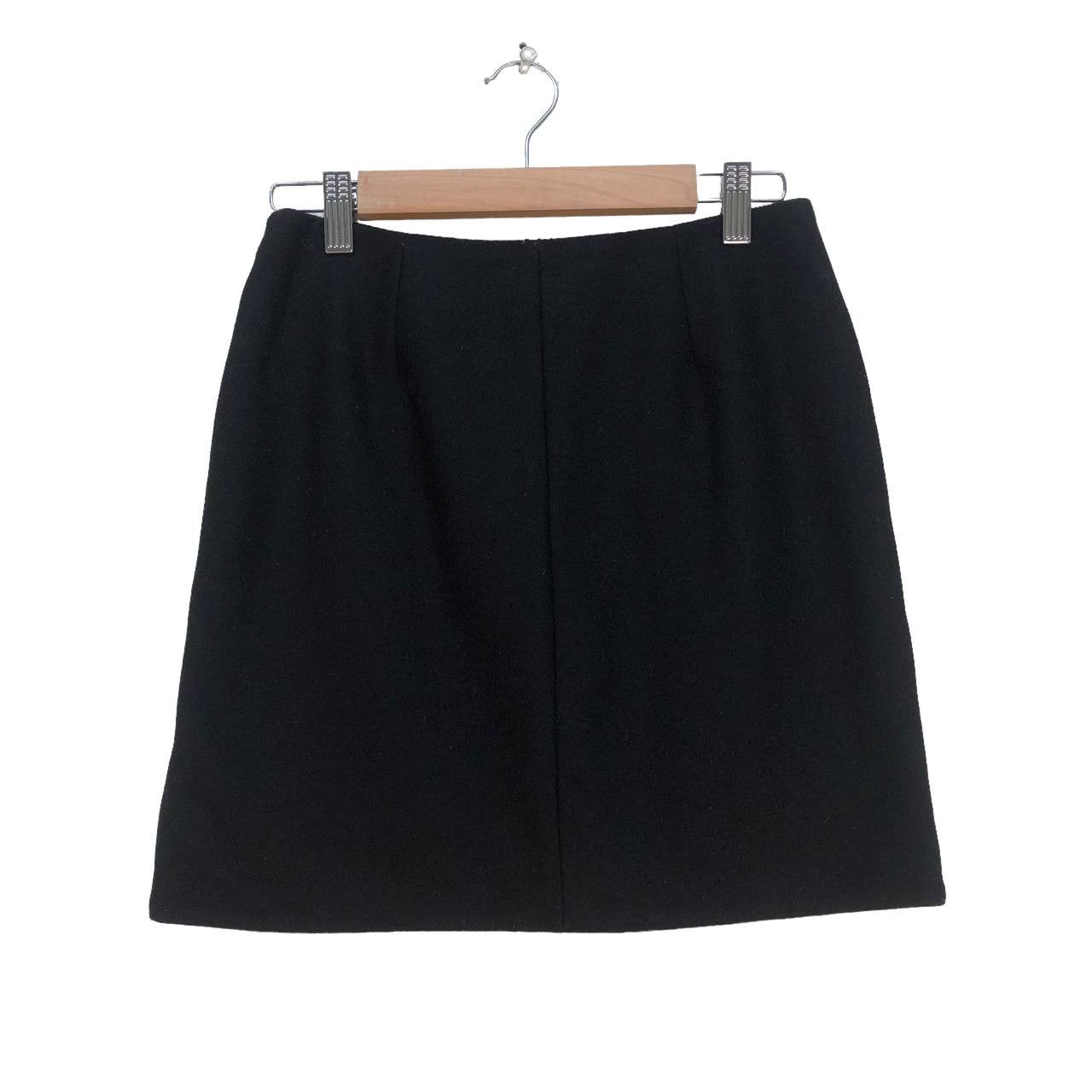 Balenciaga Luxury🔥Balenciaga Paris Wool Mini Skirt Size 24" / US 00 / IT 34 - 3 Thumbnail
