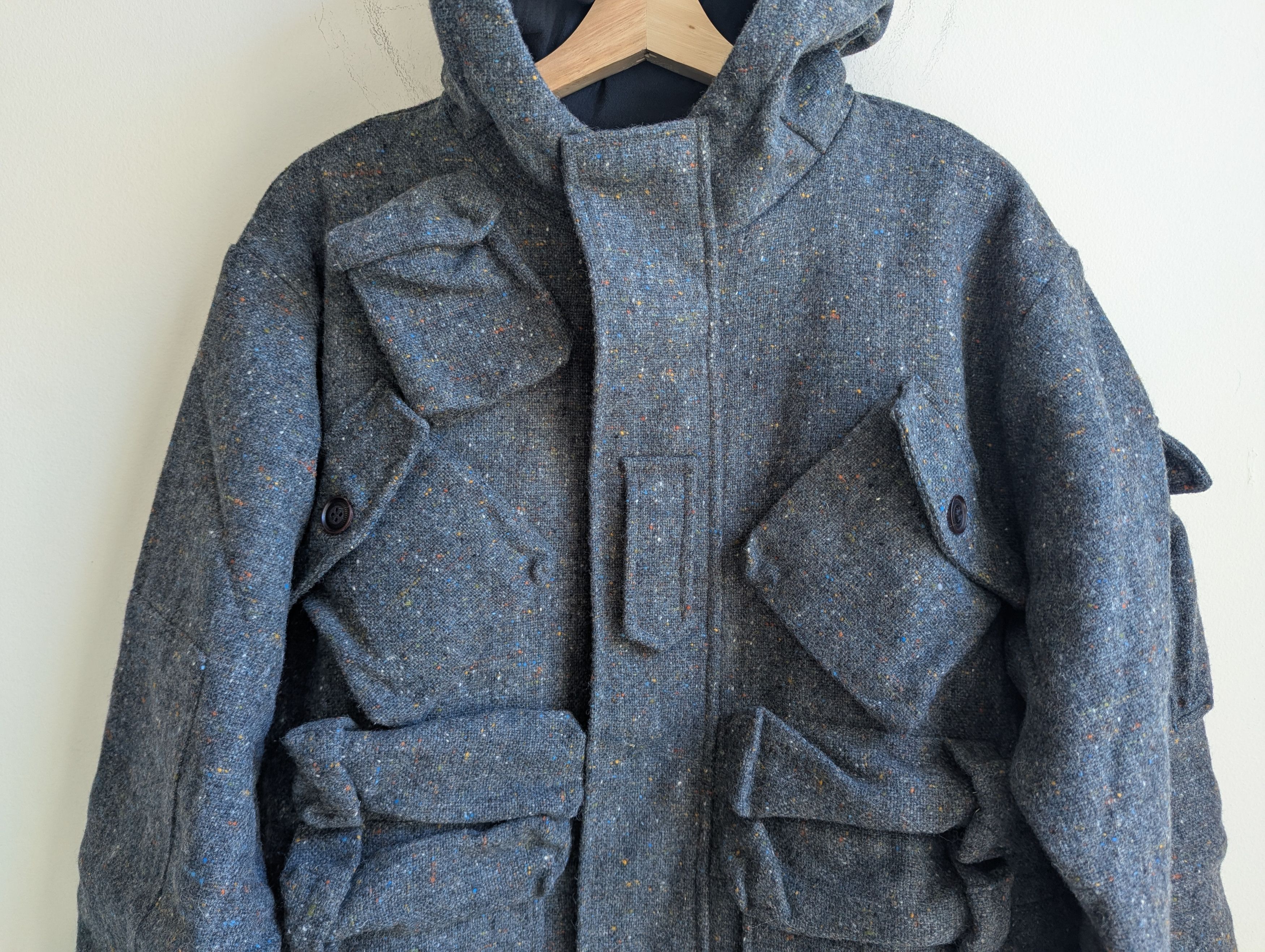 18 East Iscaire Molloy Tweed Parka Size US M / EU 48-50 / 2 - 12 Thumbnail