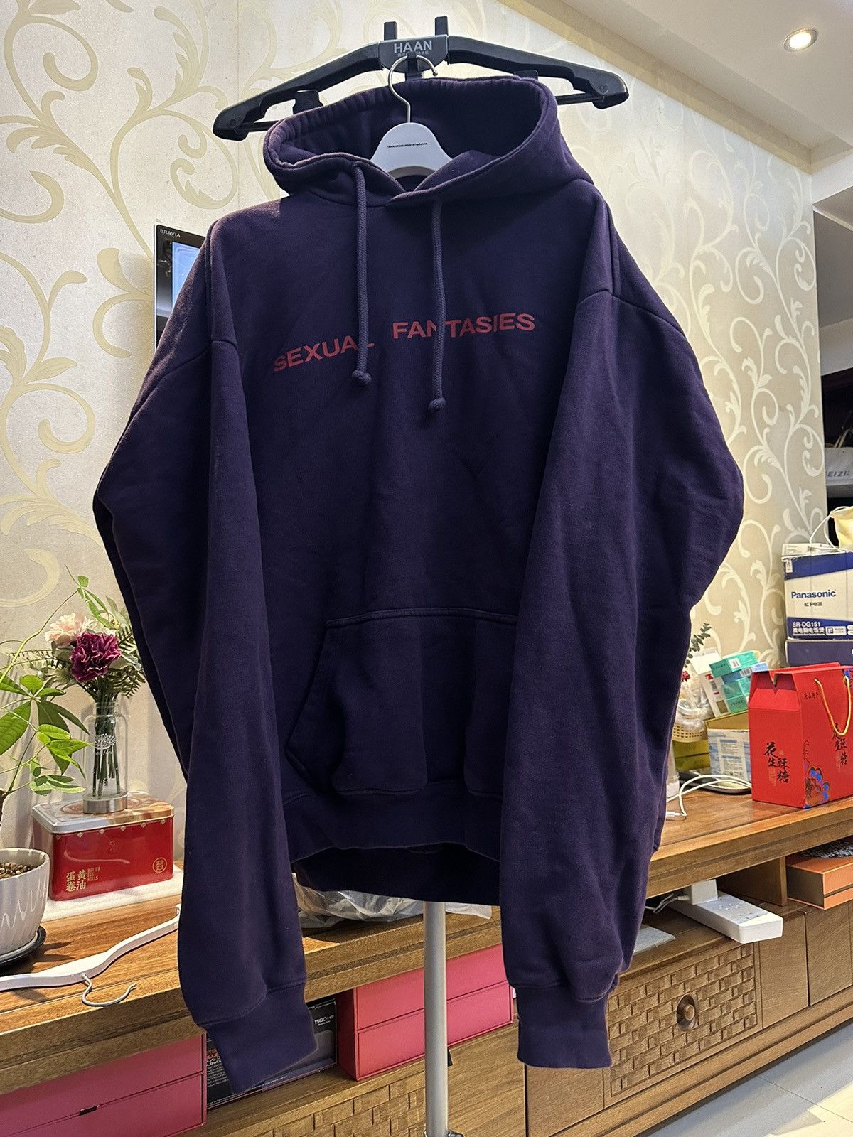 Vetements vetements sexual fantasies hoodie | Grailed