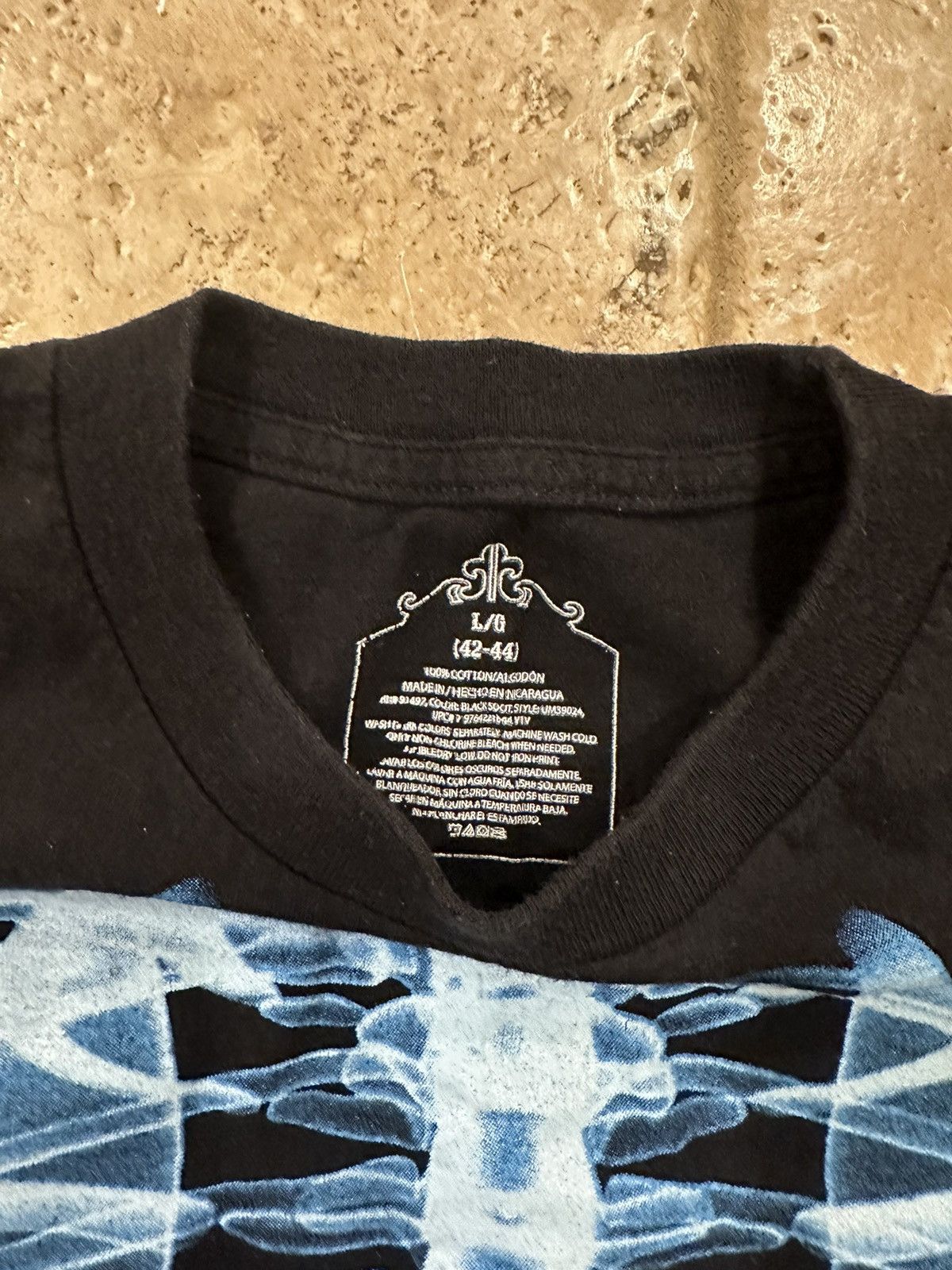 Vintage Vintage X-Ray Human Bones Beer Black Short Sleeve Tee Size US L / EU 52-54 / 3 - 7 Thumbnail