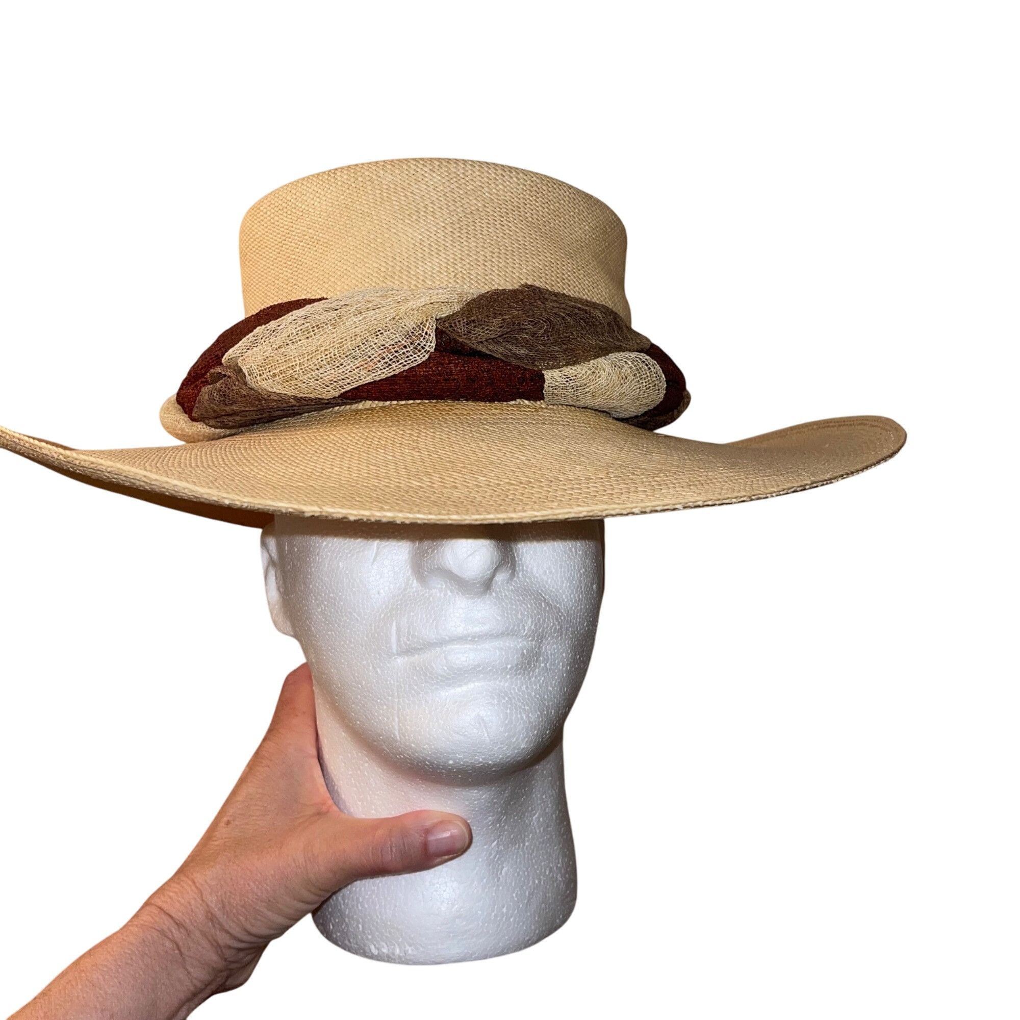 Other Homero Ortega Womens Hat Size Medium Tan Size ONE SIZE - 1 Thumbnail