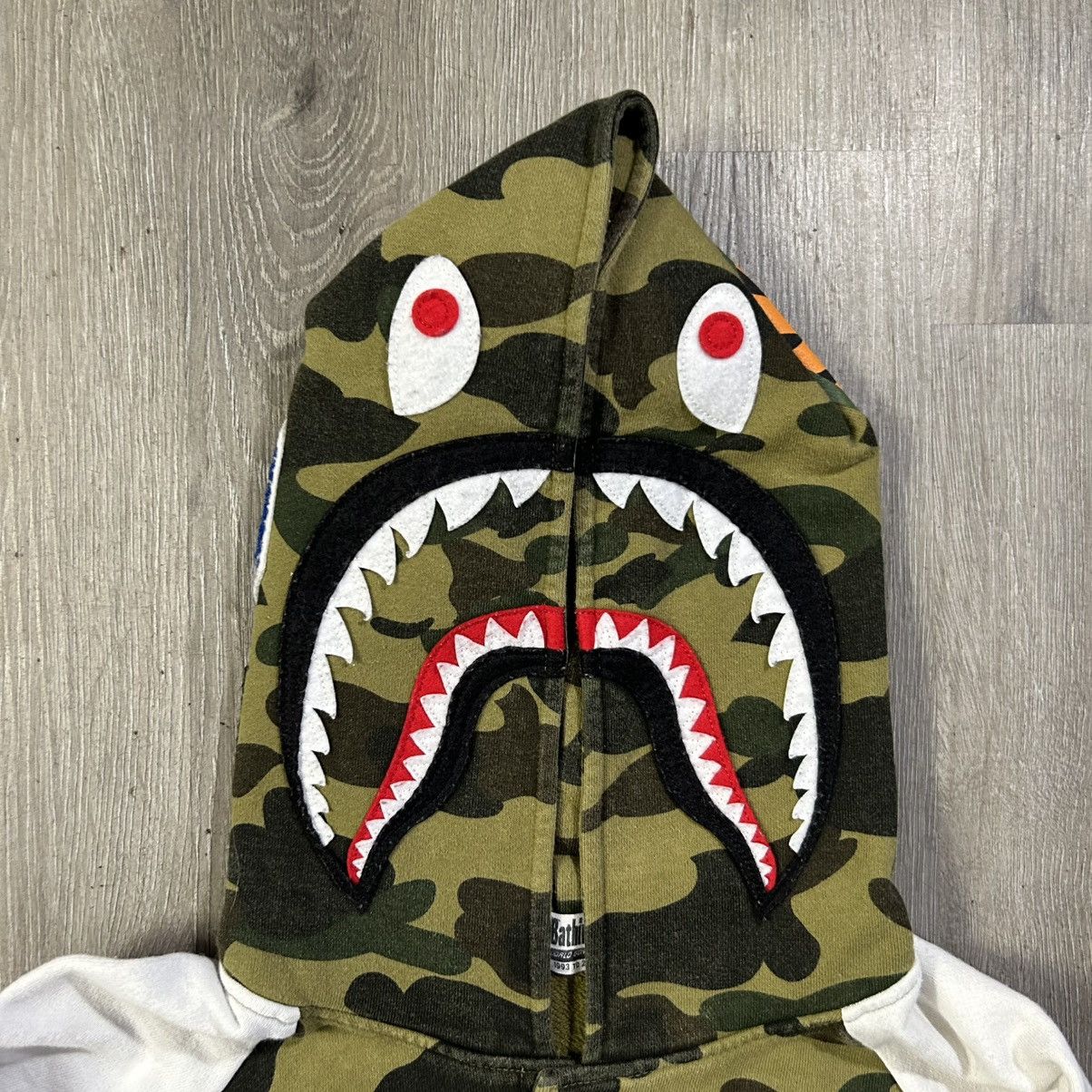 Bape BAPE 1st Camo Half Full Zip Hoodie Size US M / EU 48-50 / 2 - 2 Thumbnail
