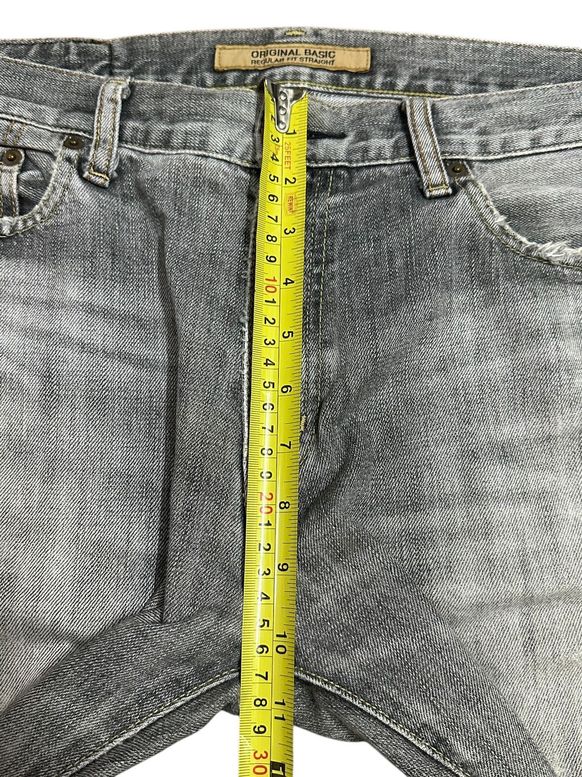 Uniqlo Vintage Japanese Uniqlo Faded Wash Style Loose Jeans Size US 34 / EU 50 - 15 Thumbnail