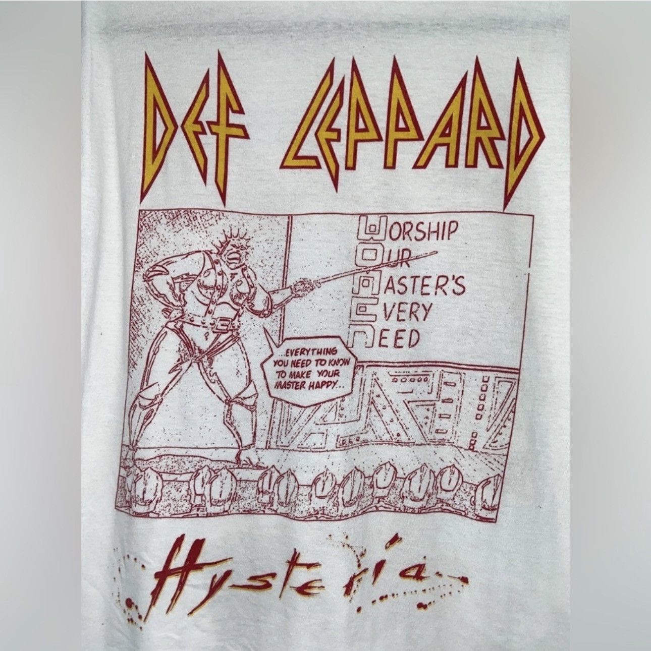 Band Tees Def Leppard and the Women of Doom Tee XL Vintage UNI​​​ 1/1 Size US XL / EU 56 / 4 - 4 Thumbnail