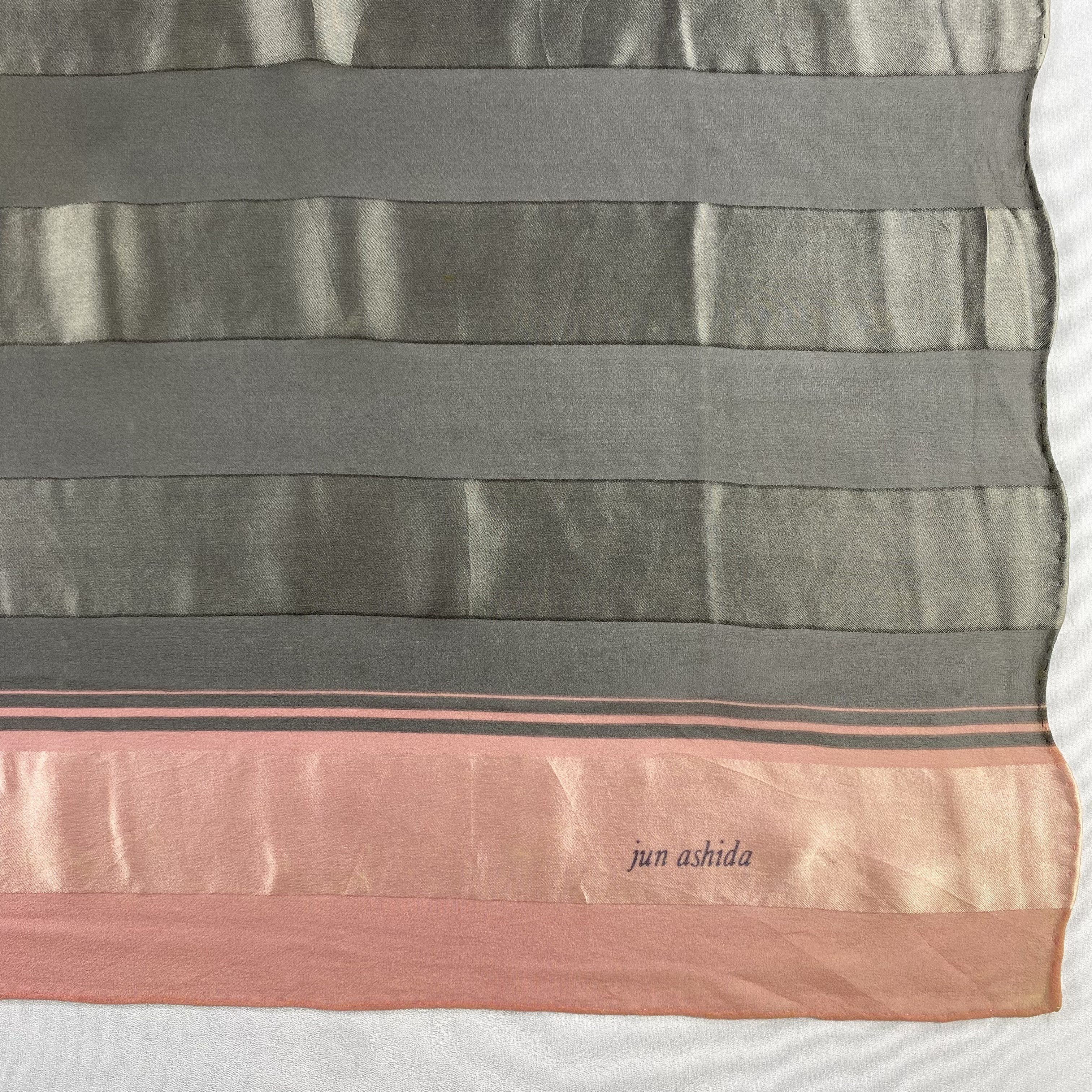 Japanese Brand × Vintage Vintage Jun Ashida Silk Scarf SS043 Size ONE SIZE - 2 Thumbnail