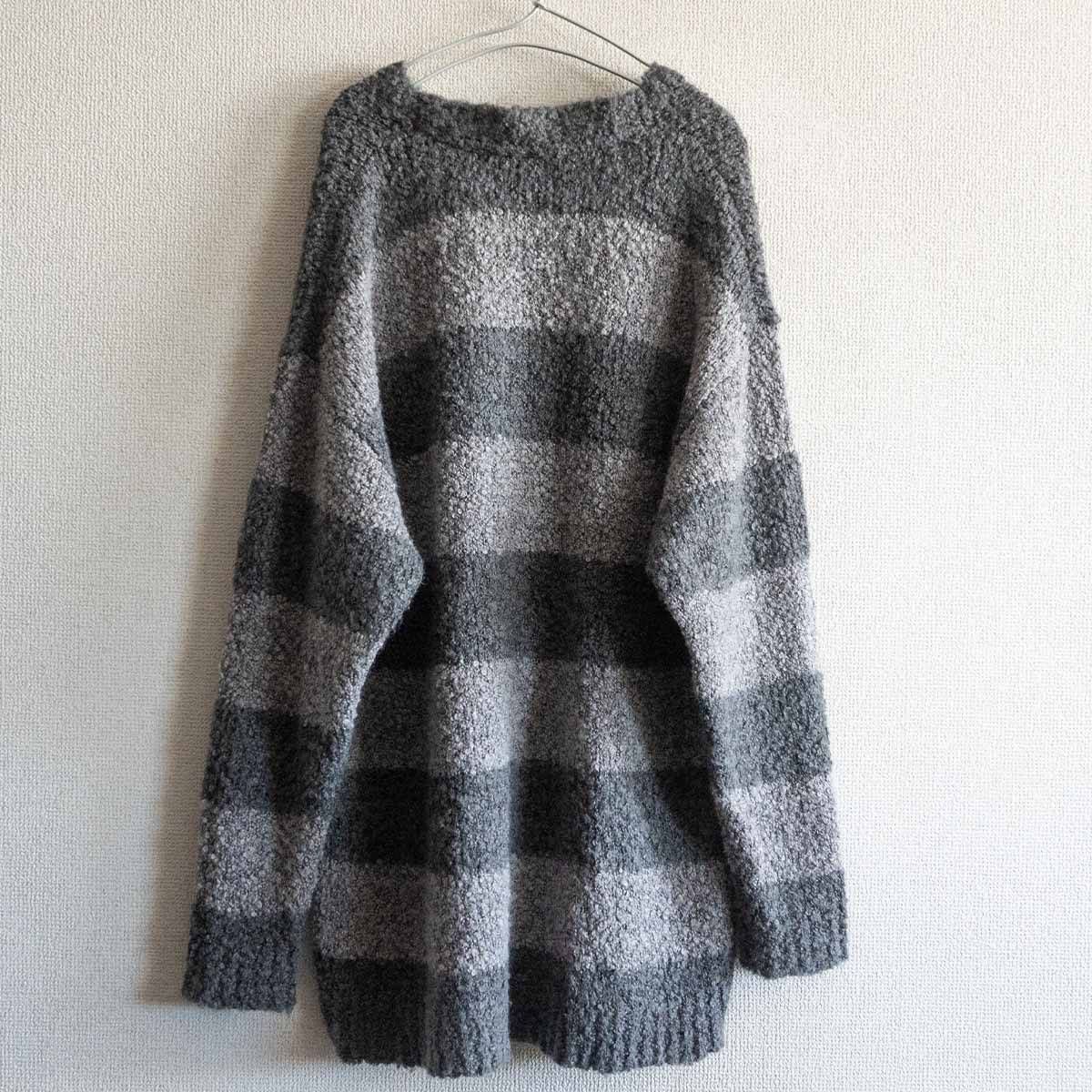 Number (N)ine Striped Cobain Knit Sweater Size US M / EU 48-50 / 2 - 2 Thumbnail