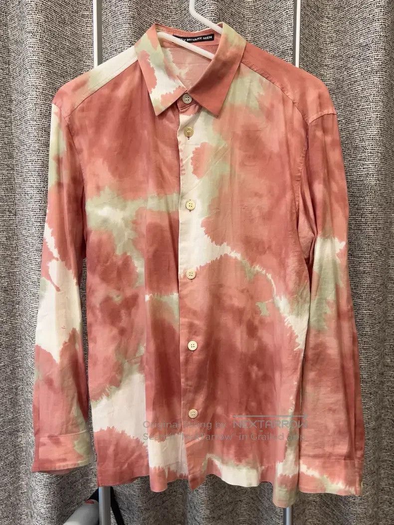 Issey Miyake Issey Miyake Tie-dye Oversized Shirt Size US M / EU 48-50 / 2 - 1 Thumbnail