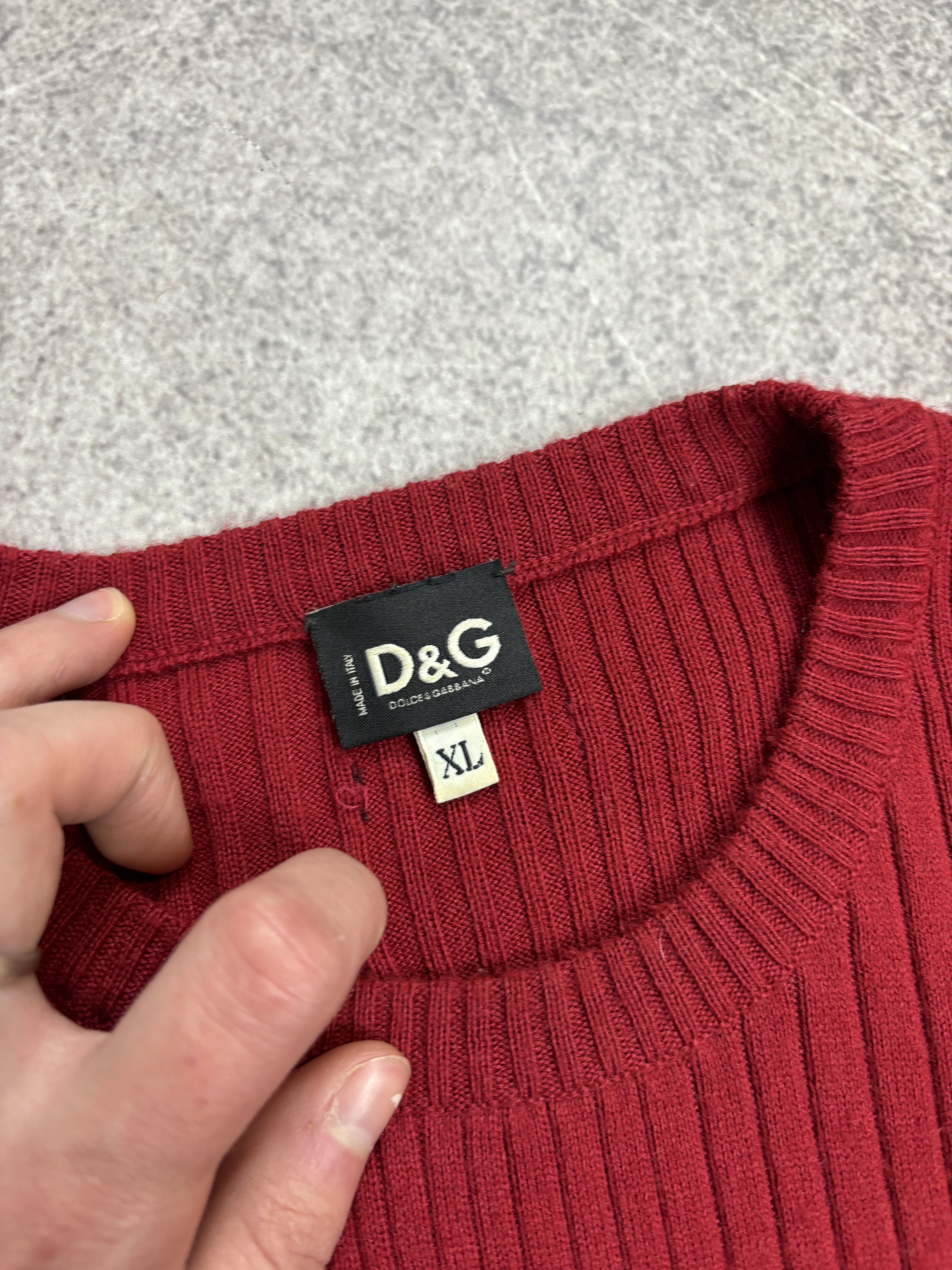 Dolce & Gabbana Vintage Dolce Gabbana Kapital Style Sweater Zip Hoodie 90s Size US L / EU 52-54 / 3 - 7 Thumbnail
