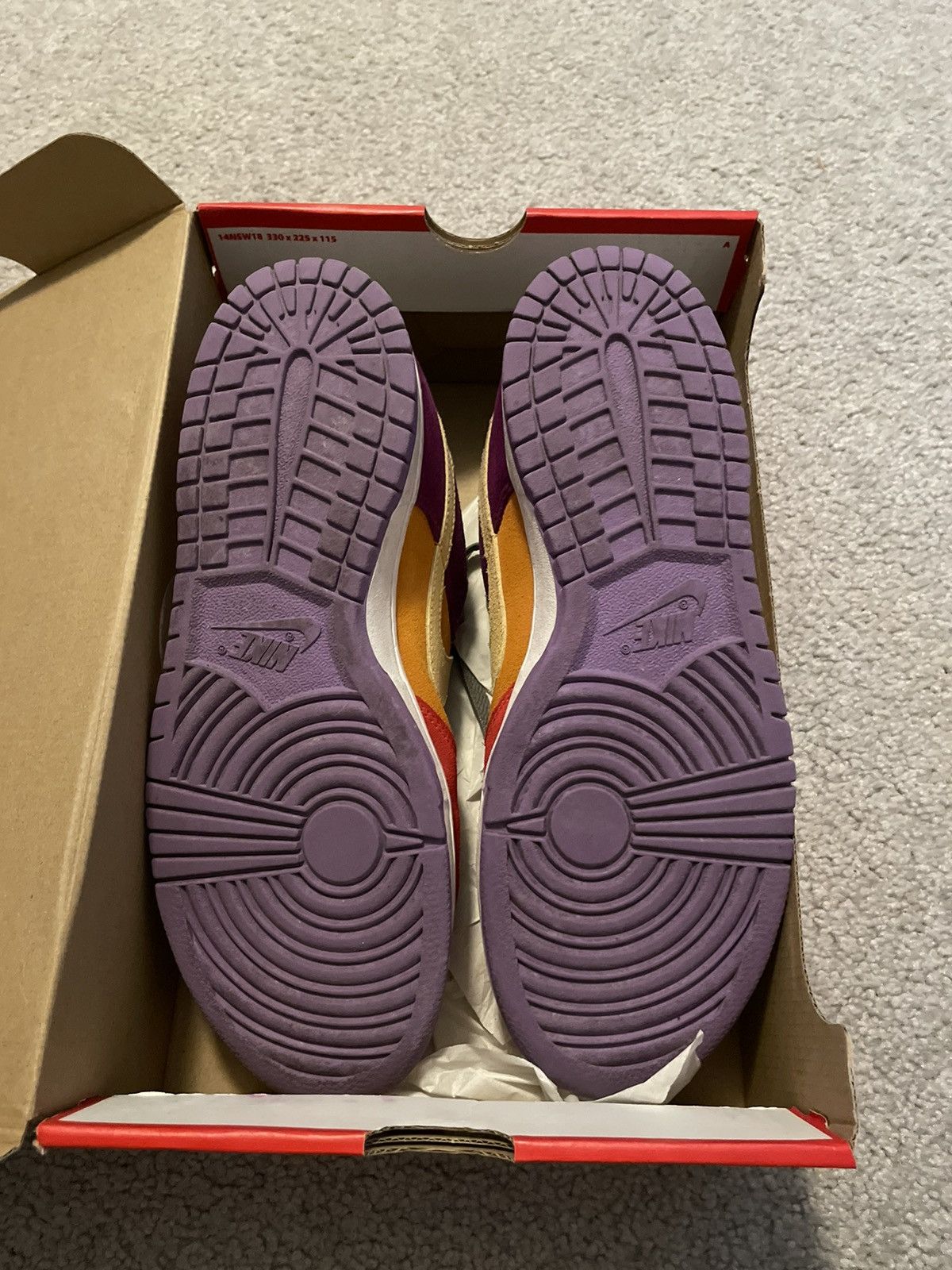 Nike Nike Dunk Low Viotech Size US 10.5 / EU 43-44 - 5 Thumbnail