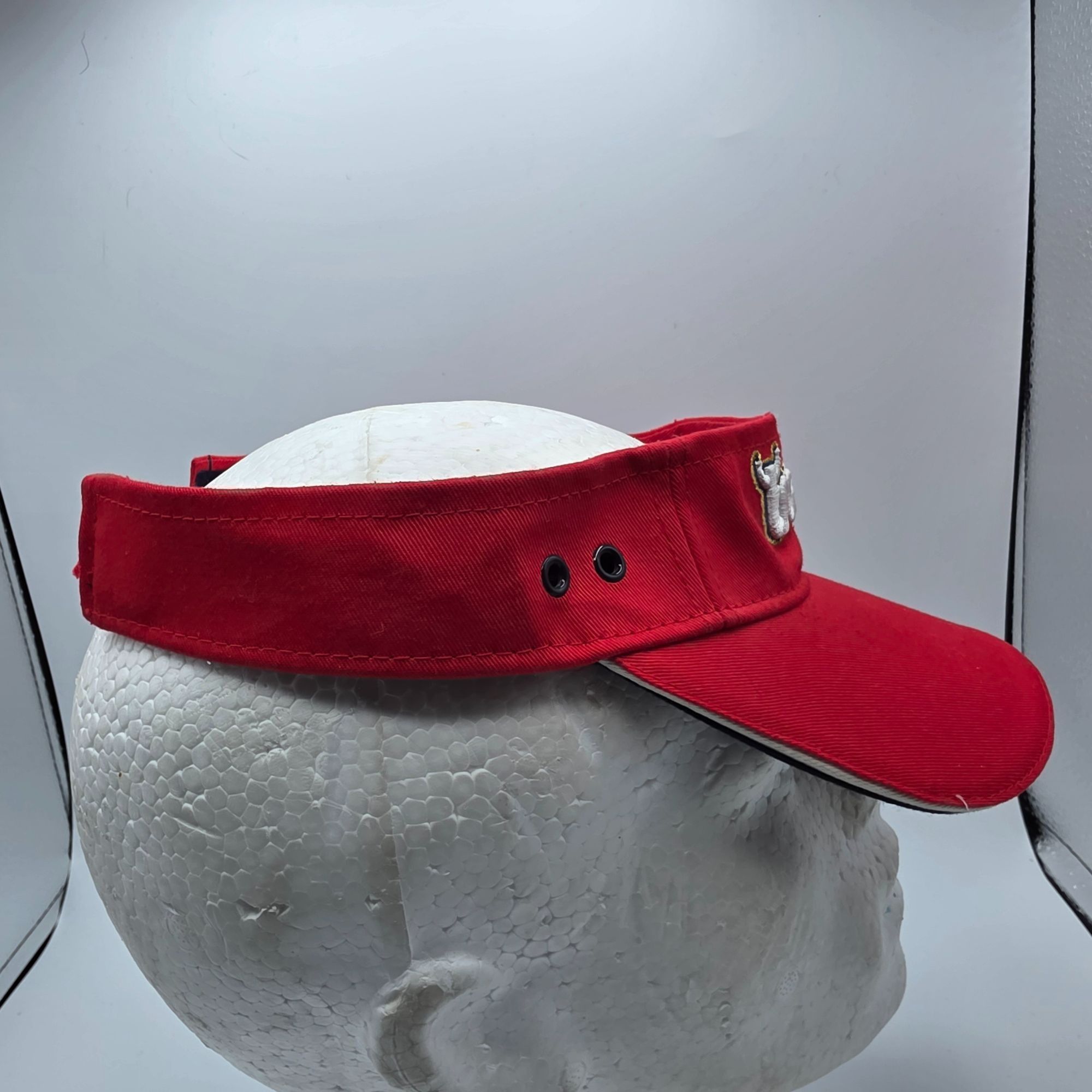 Other Bio Domes Trouble Devil Horns Adjustable Red Visor Hat Casua Size ONE SIZE - 4 Thumbnail