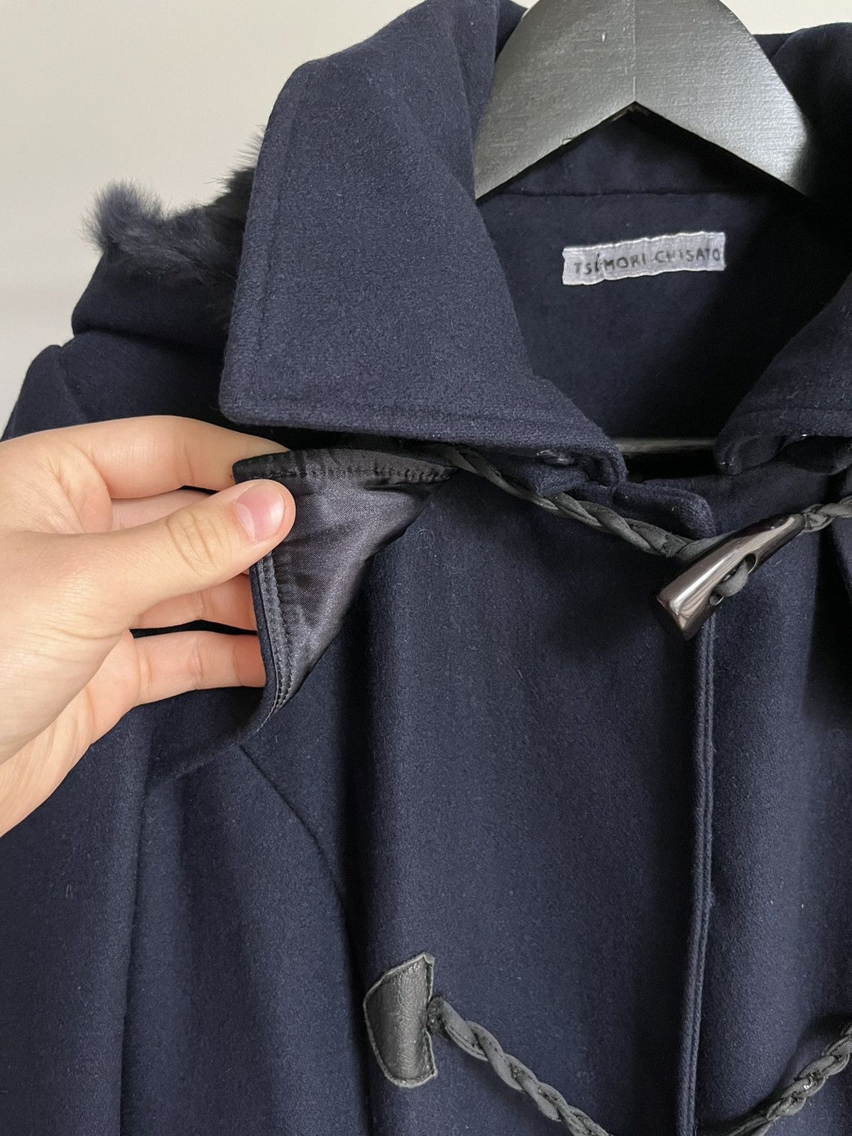 Tsumori Chisato Archive Tsumori Chisato AW05 faux fur wool duffle coat Size M / US 6-8 / IT 42-44 - 9 Thumbnail