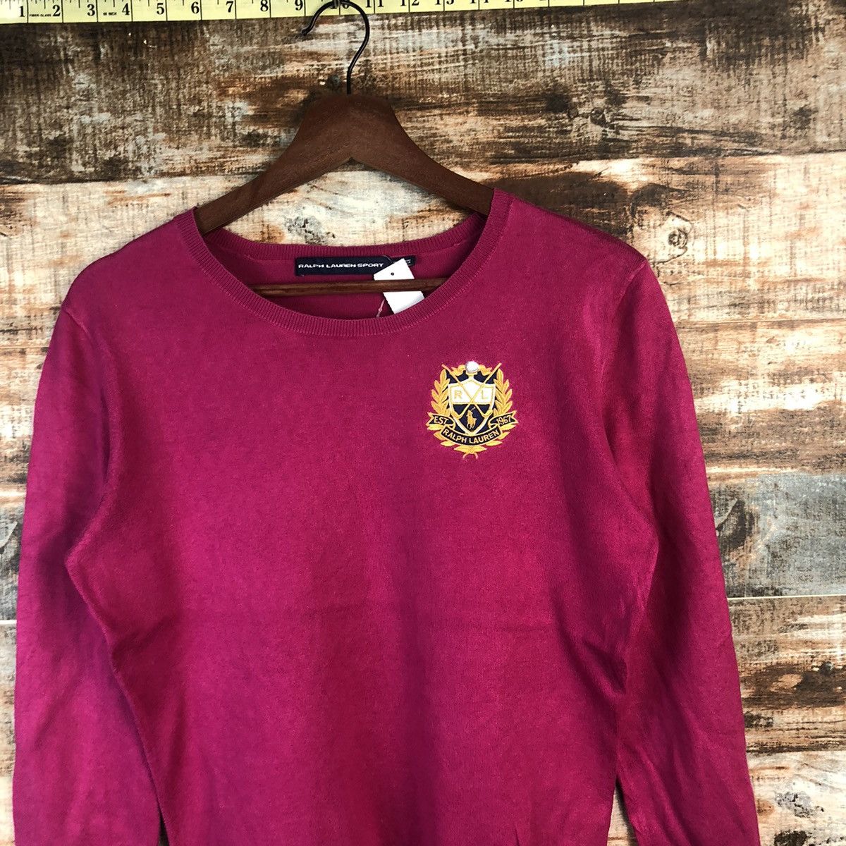 Polo Ralph Lauren DL Polo Ralph Lauren Pink Knitwear #C678 Size M / US 6-8 / IT 42-44 - 5 Thumbnail
