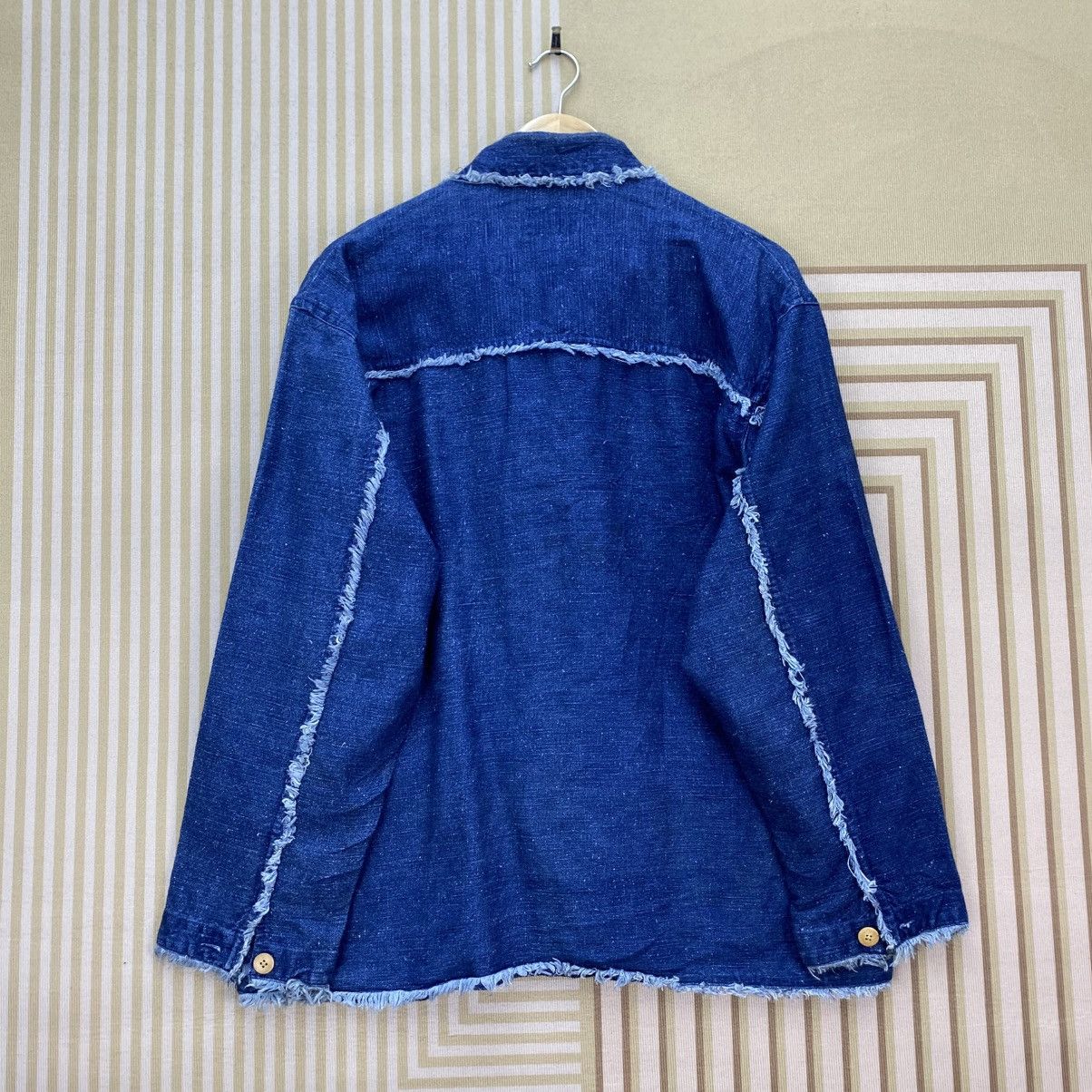 Blue Blue Japan 🫶Blue Blue Arigato Style Vintage Allix indigo blue jacket Size US M / EU 48-50 / 2 - 2 Thumbnail