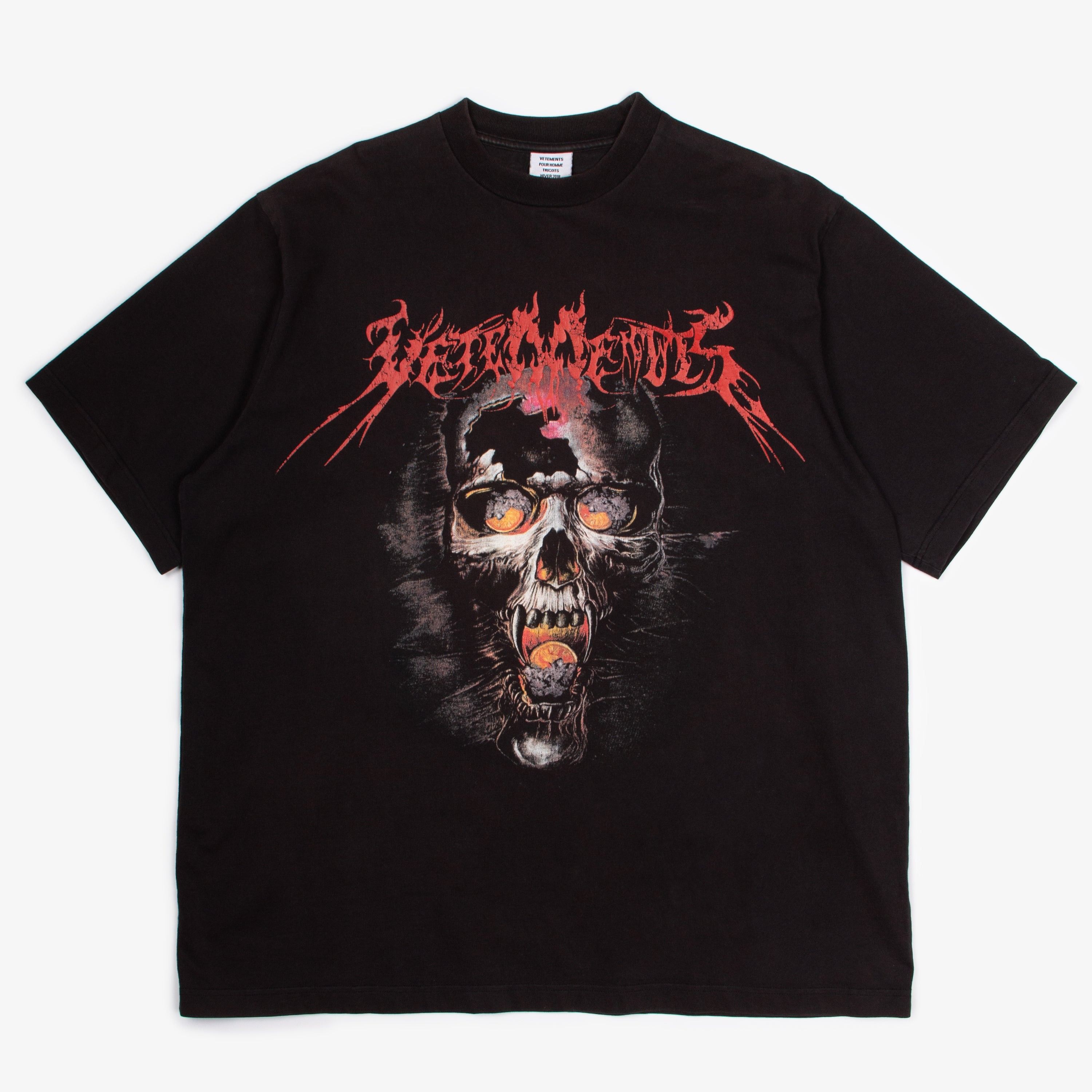 Vetements VETEMENTS METAL SKULL TEE Size US XS / EU 42 / 0 - 2 Thumbnail