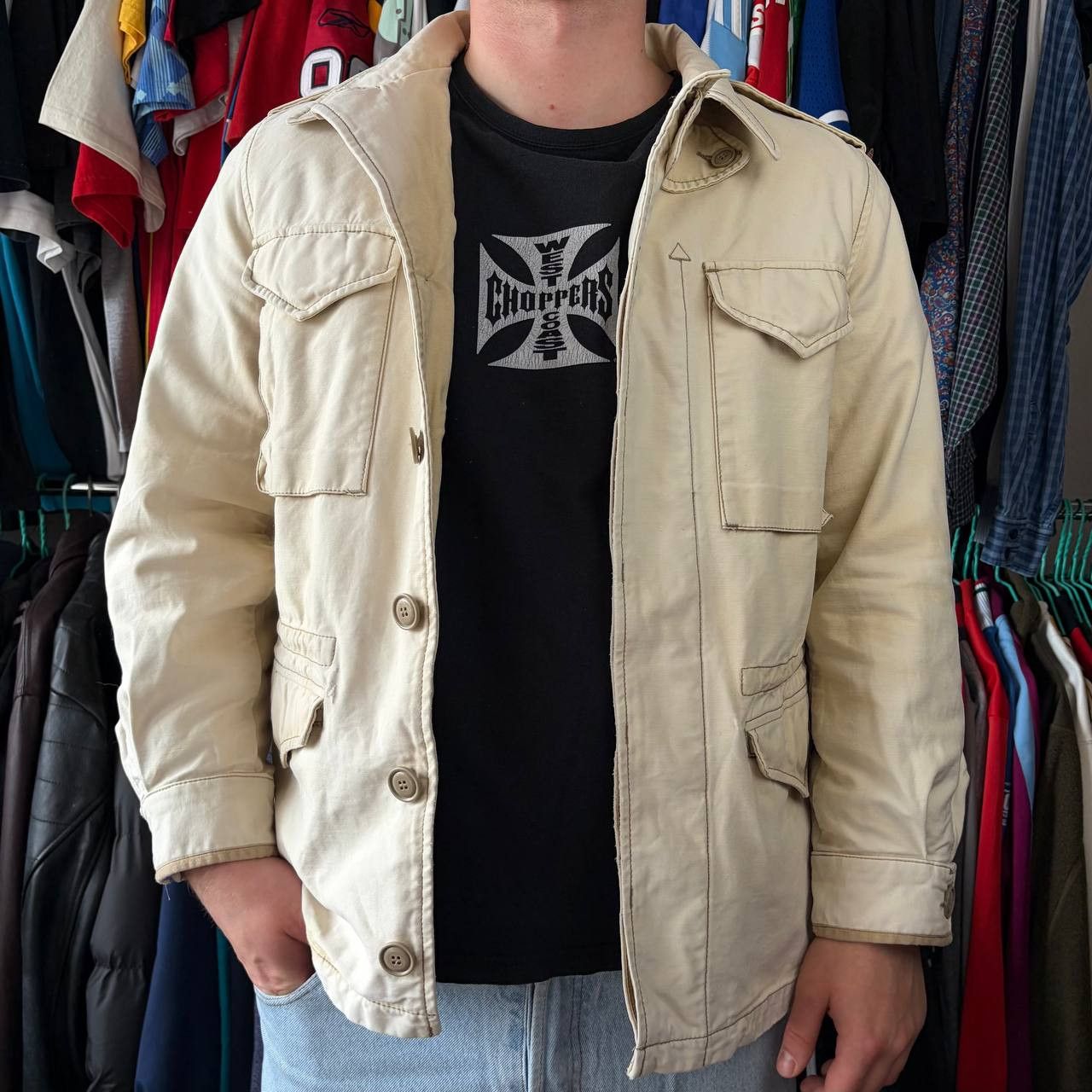 Aspesi Alberto ASPESI M-65 Minifield Thermore Wool Lined Jacket Size US M / EU 48-50 / 2 - 2 Thumbnail