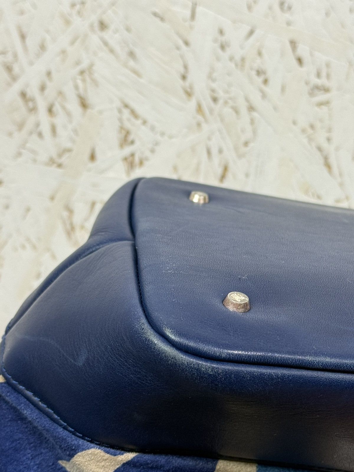 Vivienne Westwood Vivienne Westwood Ocean Camo Suede Leather Travel Bag Size ONE SIZE - 16 Thumbnail