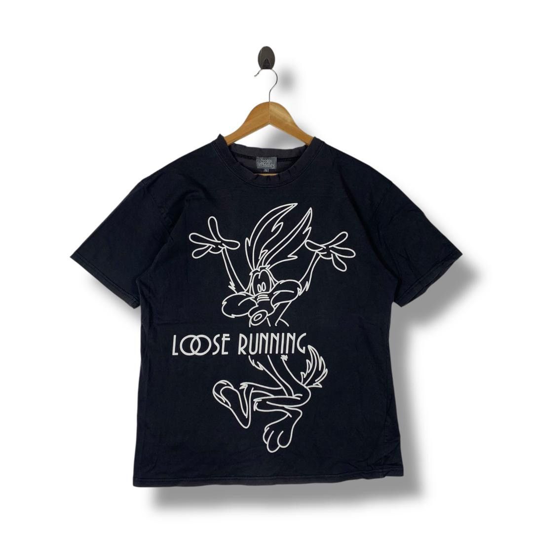 Warner Bros Vintage LOOSE RUNNING will e coyote printed tee Size US L / EU 52-54 / 3 - 1 Thumbnail