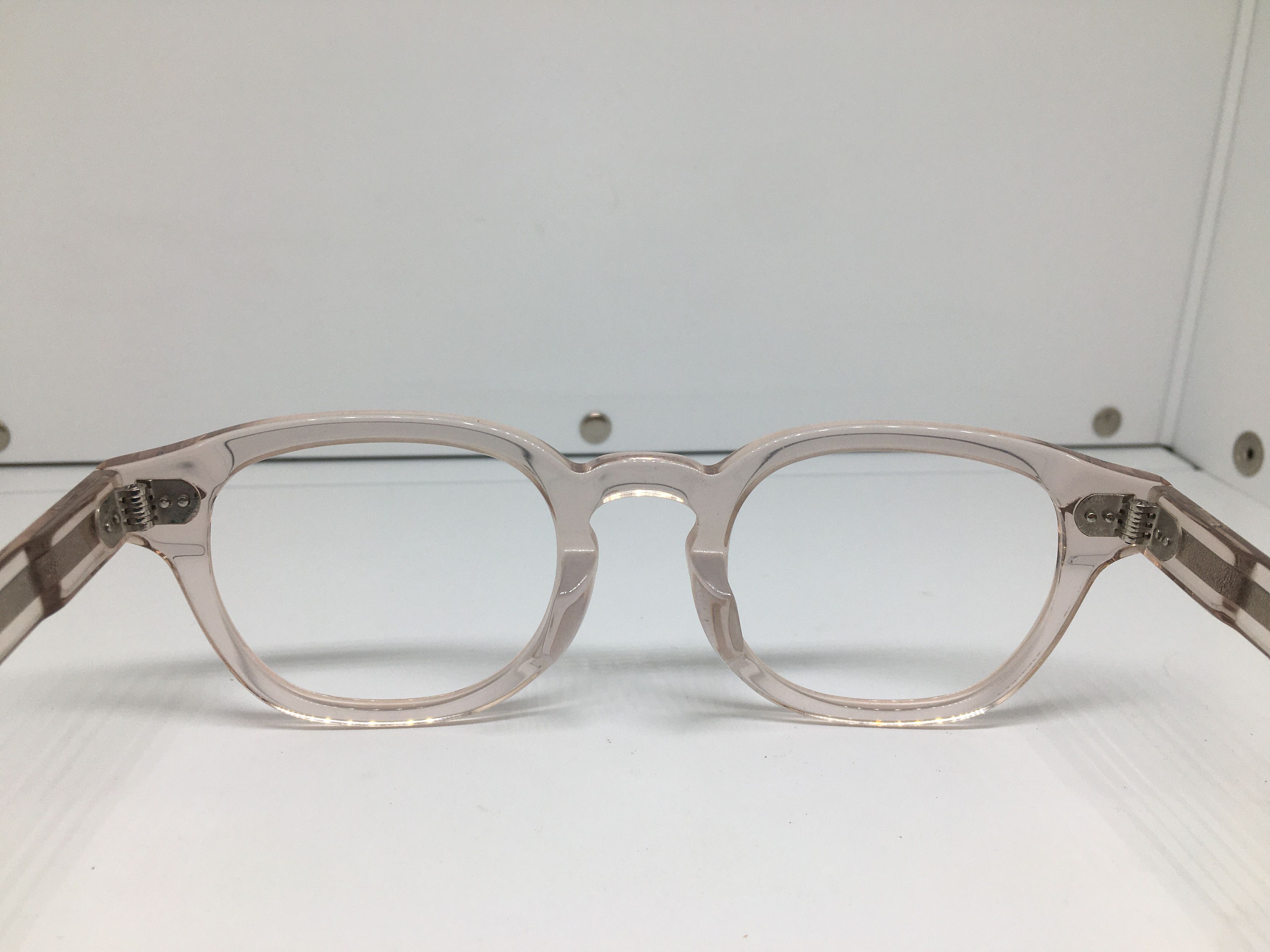 Other Clear Acetate RX Eyeglasses Frame Asian Bridge Size ONE SIZE - 5 Thumbnail