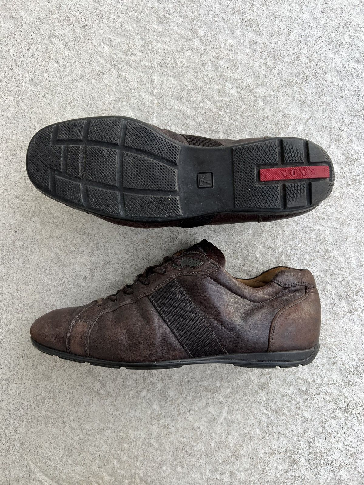 archive prada leather sneaker y2k Prada × Vintage Archive Y2K