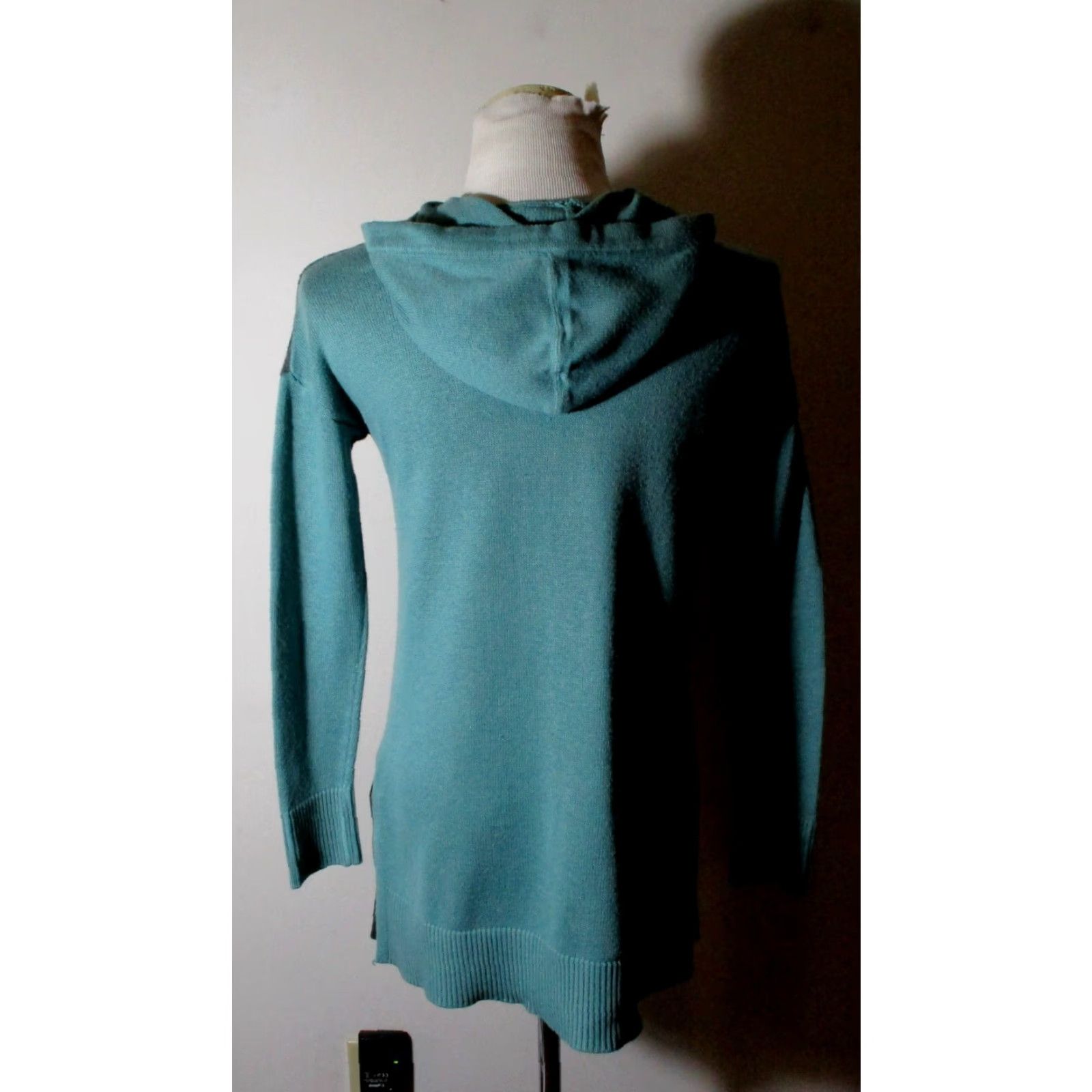 Banana Republic Banana Republic Gray Green Hooded Sweater Size XS Size XS / US 0-2 / IT 36-38 - 5 Thumbnail