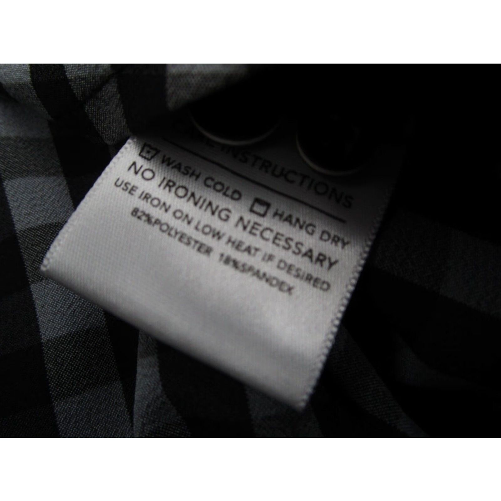 Mizzen+Main Mizzen+Main Shirt Mens M Trim Fit Gray Check Long Sleeve Button Up College? City Preppy Workwear Size US M / EU 48-50 / 2 - 4 Thumbnail