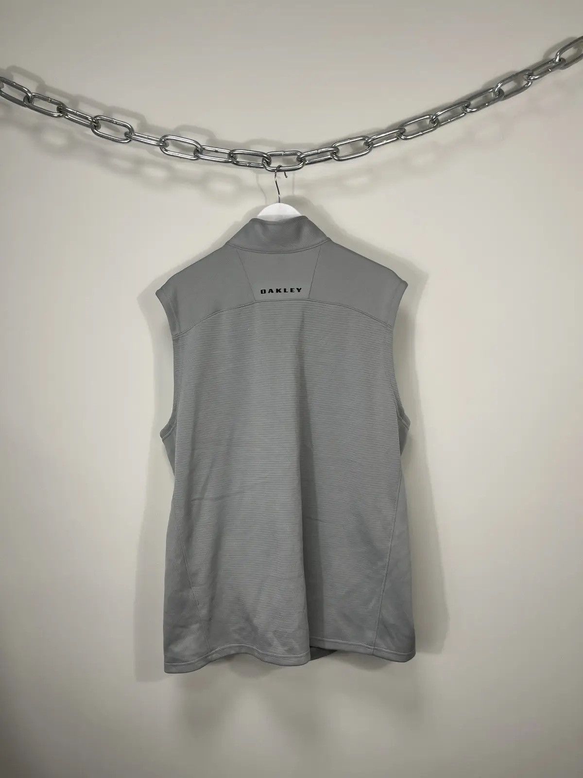Oakley Vintage Oakley Gray 1/4 Zip Outdoor Vest Size US XXL / EU 58 / 5 - 7 Thumbnail