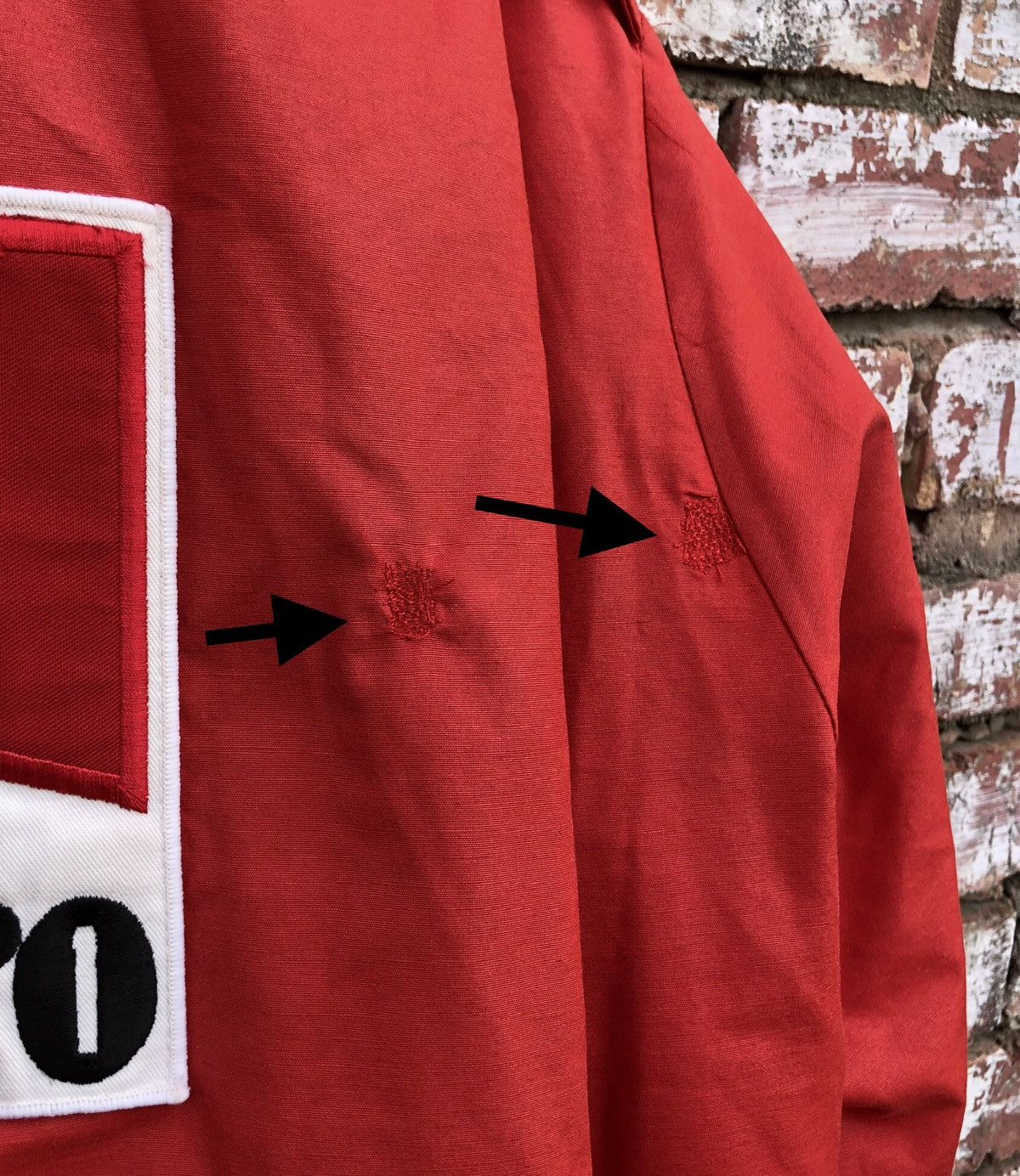 Marlboro Vintage 90s Marlboro Big Logo Racing Bomber Jacket Size US L / EU 52-54 / 3 - 16 Thumbnail
