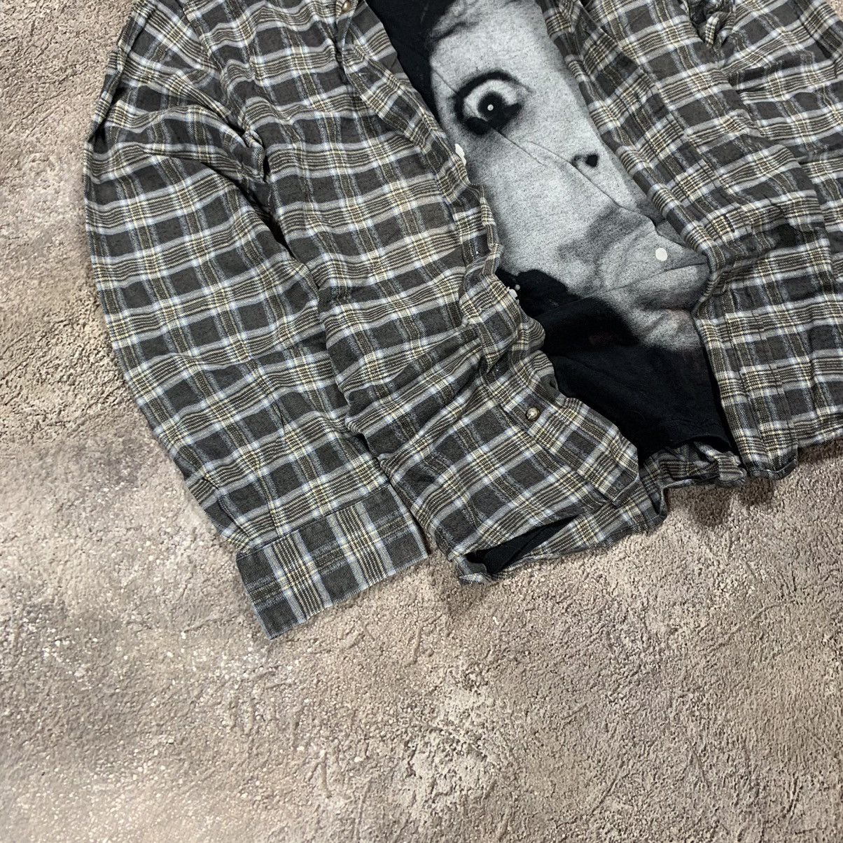 Vintage Vintage 90s Plaid Shirt Oversized Grunge Streetwear Washed L Size US L / EU 52-54 / 3 - 2 Thumbnail
