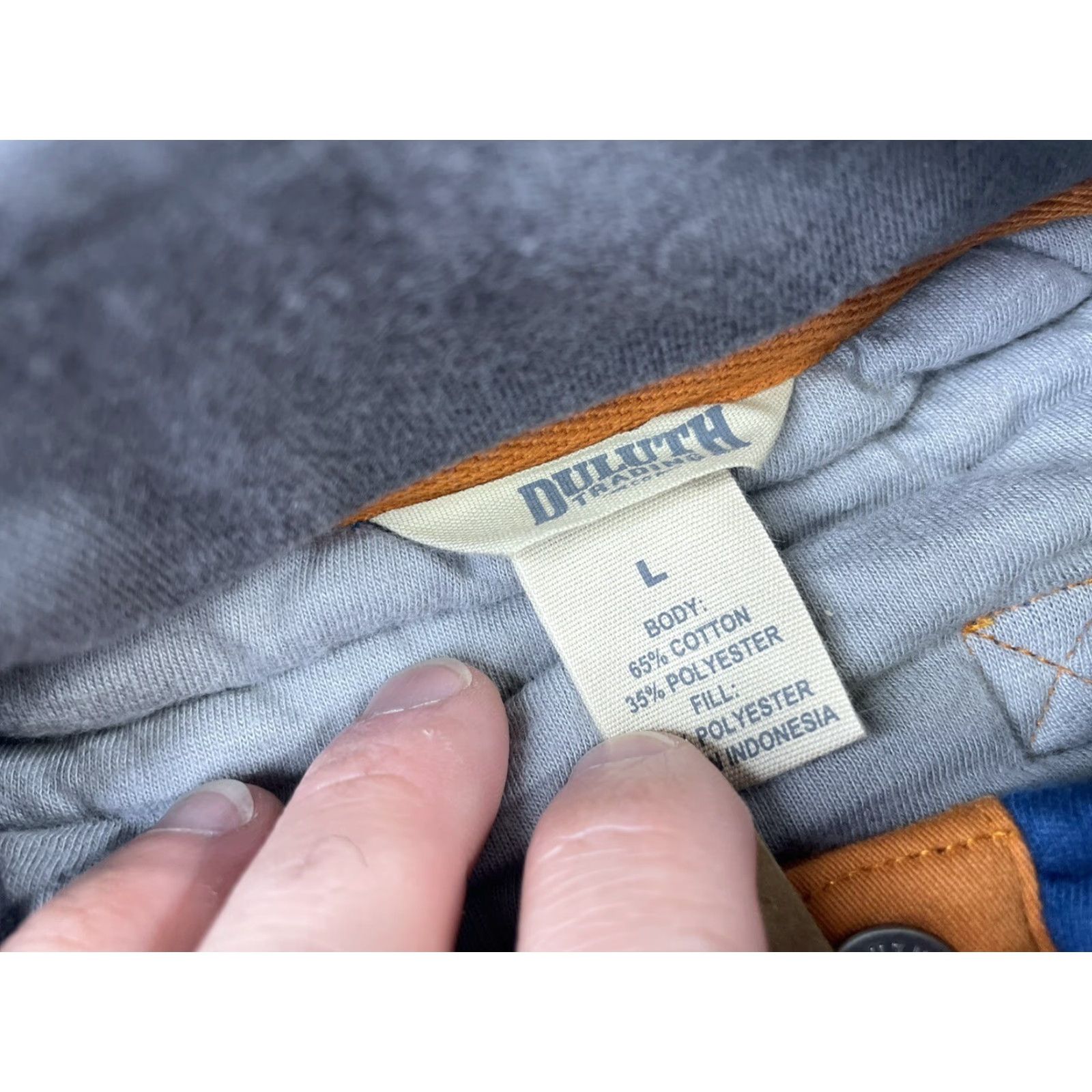 CO Duluth Flintlock Jacket Mens Large Blue Full Snap Insulated NWT Duluth Trading Co Casual Outdoors Style Basic Jacket Size US L / EU 52-54 / 3 - 4 Thumbnail